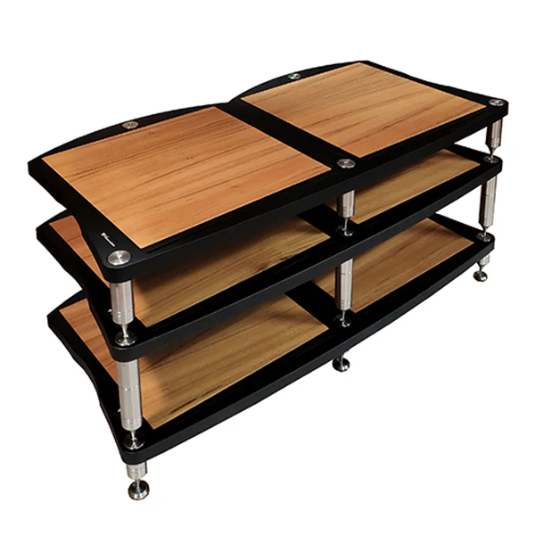 Bassocontinuo Ghironda 2.1 Double Wide (3 Tier Set) Audio Rack - Image 3