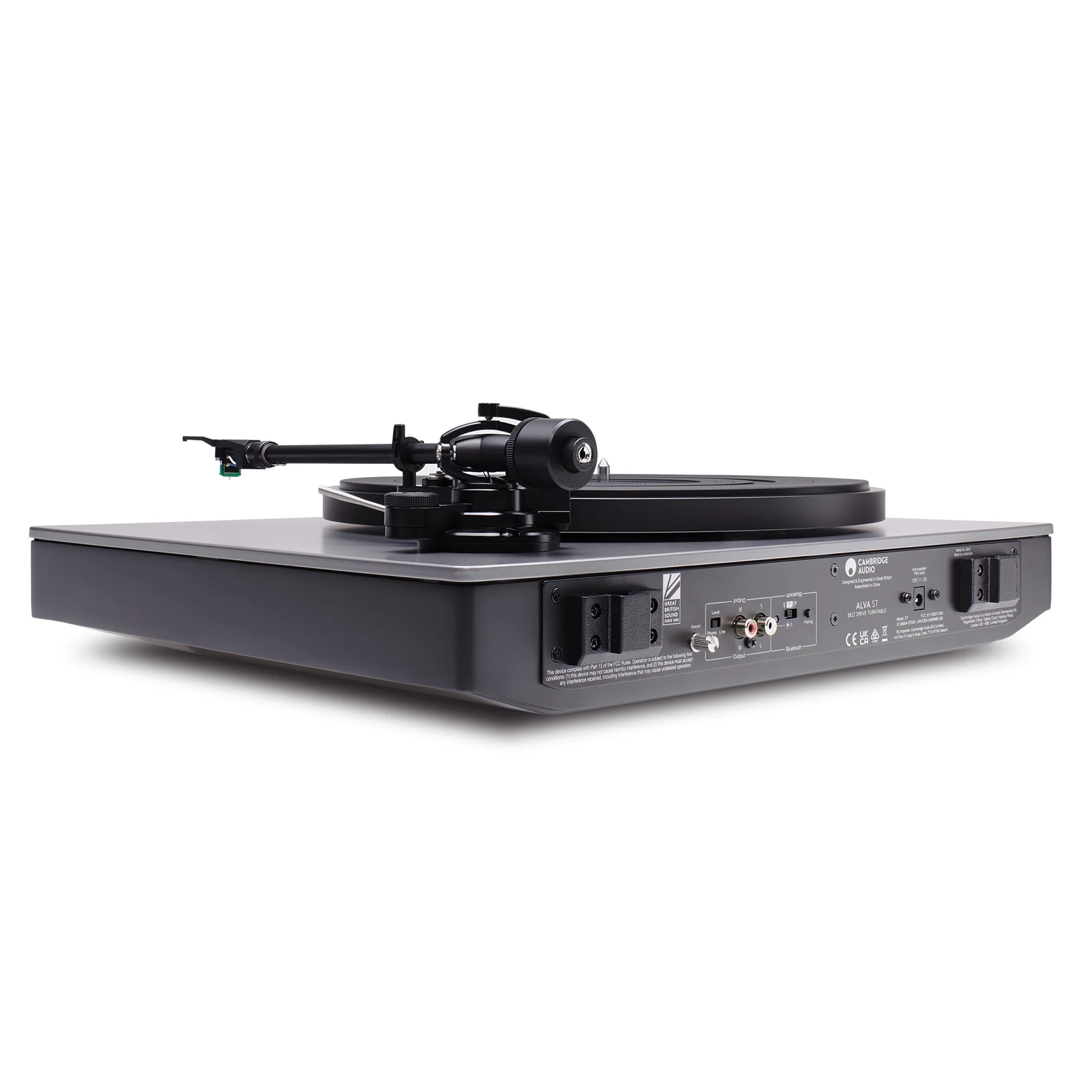 Cambridge Audio Alva ST Belt Drive Turntable with Bluetooth Aptx HD - Image 2