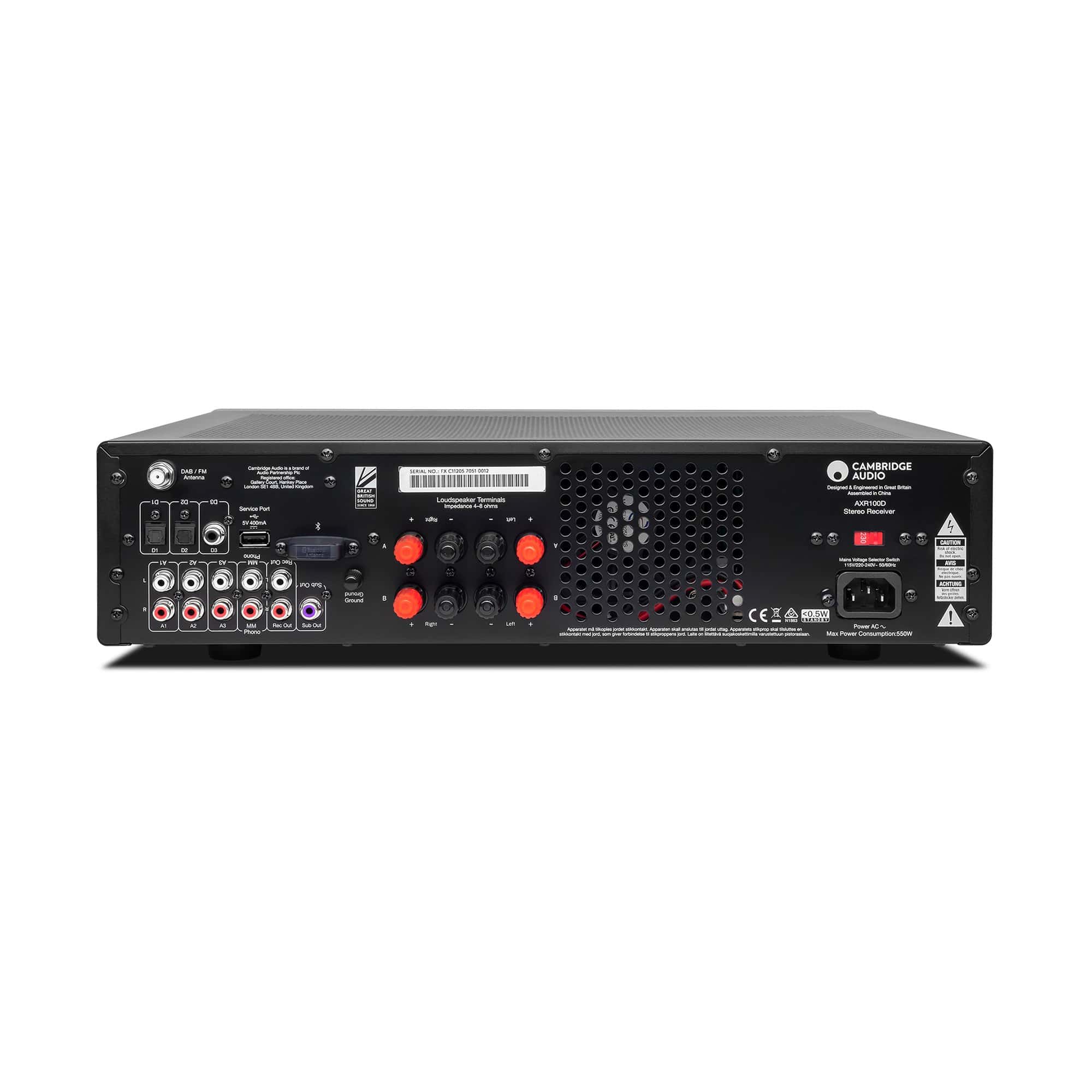 Cambridge Audio AXR100D Stereo Receiver with DAB+ - Image 4