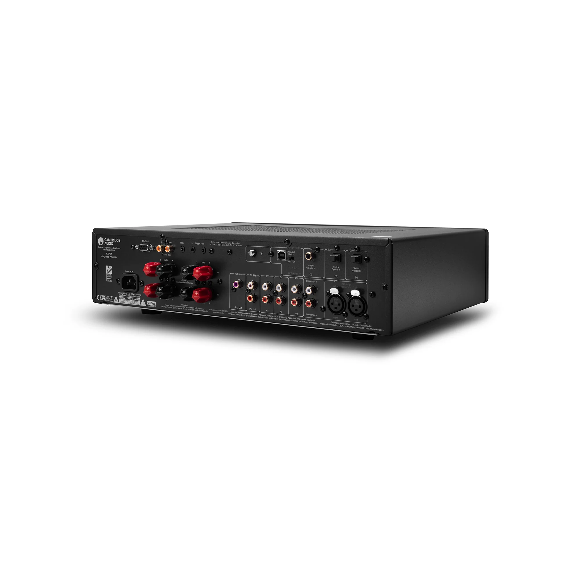 Cambridge Audio CXA81 MKII Black Edition Integrated Amplifier - Image 5