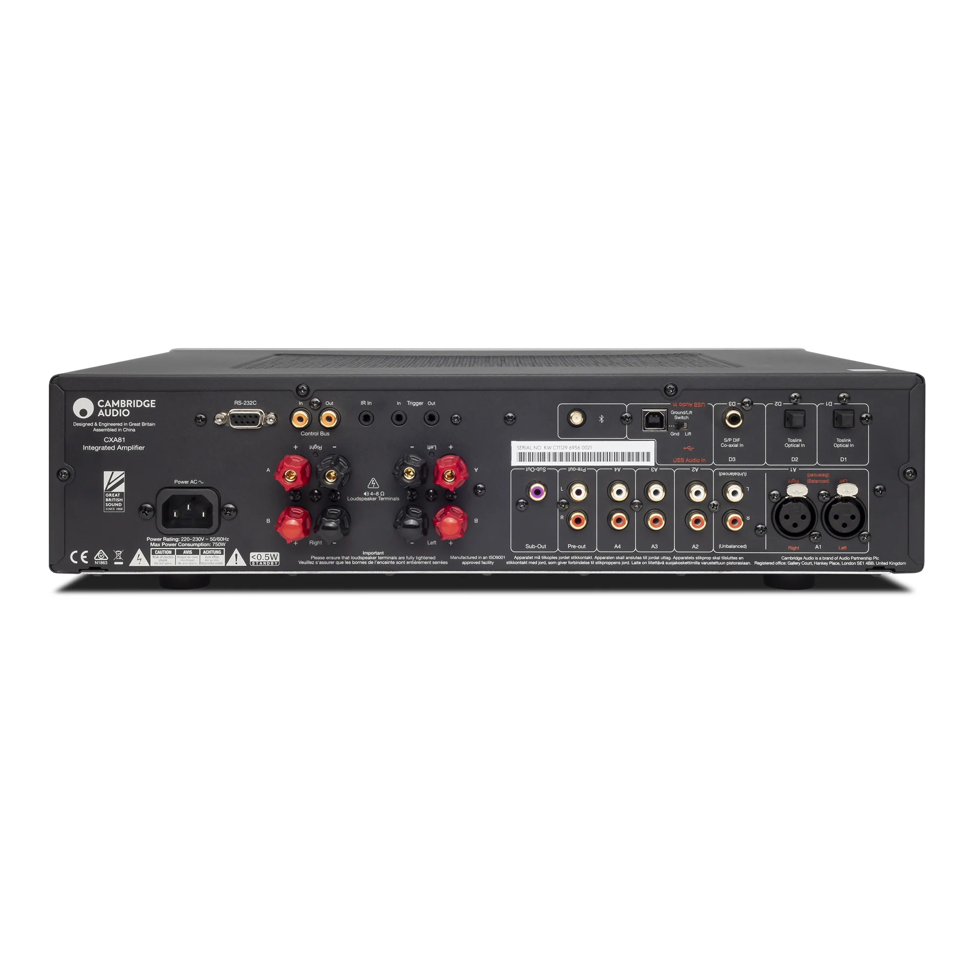 Cambridge Audio CXA81 MKII Integrated Amplifier - Image 4