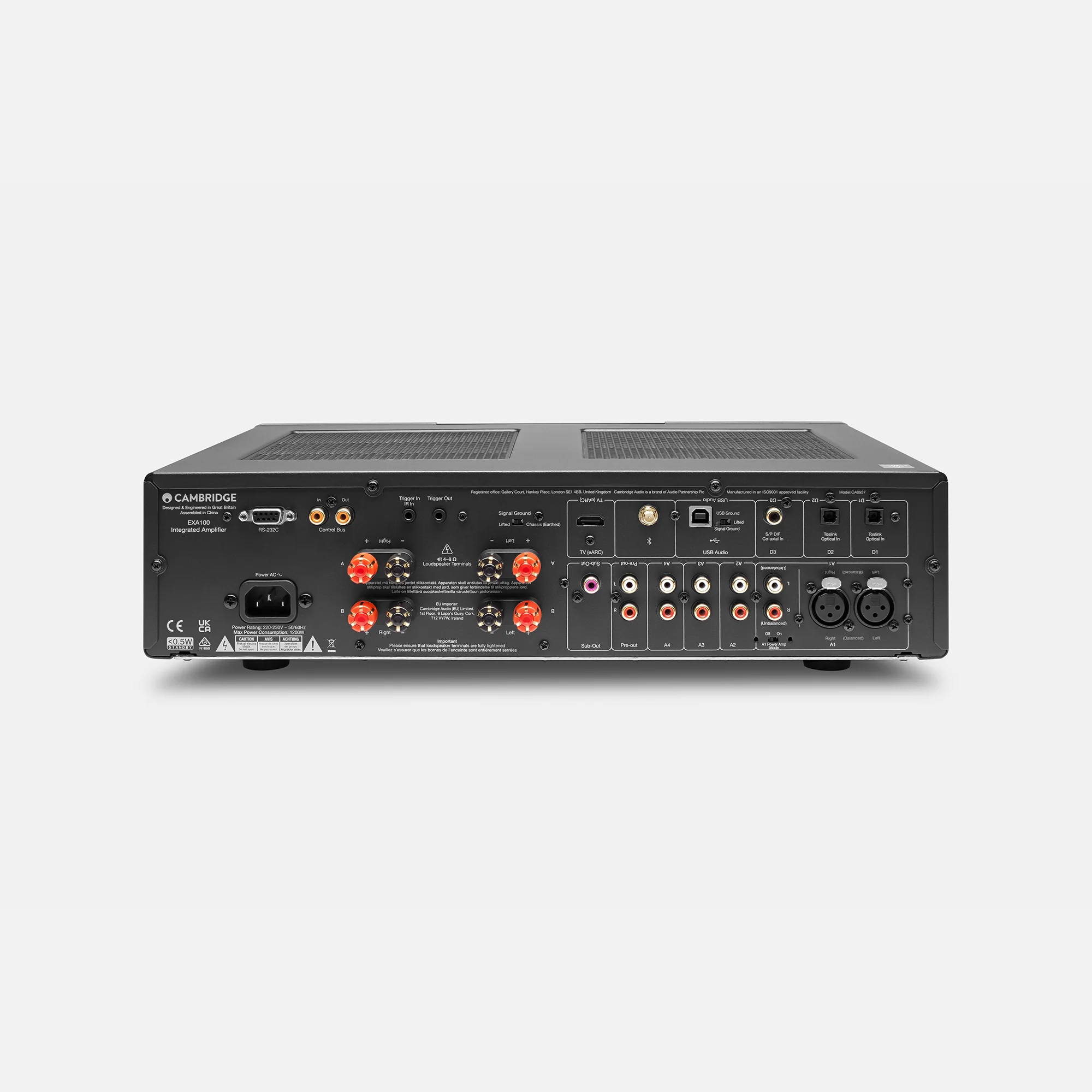 Cambridge Audio EXA100 Integrated Amplifier - Image 6