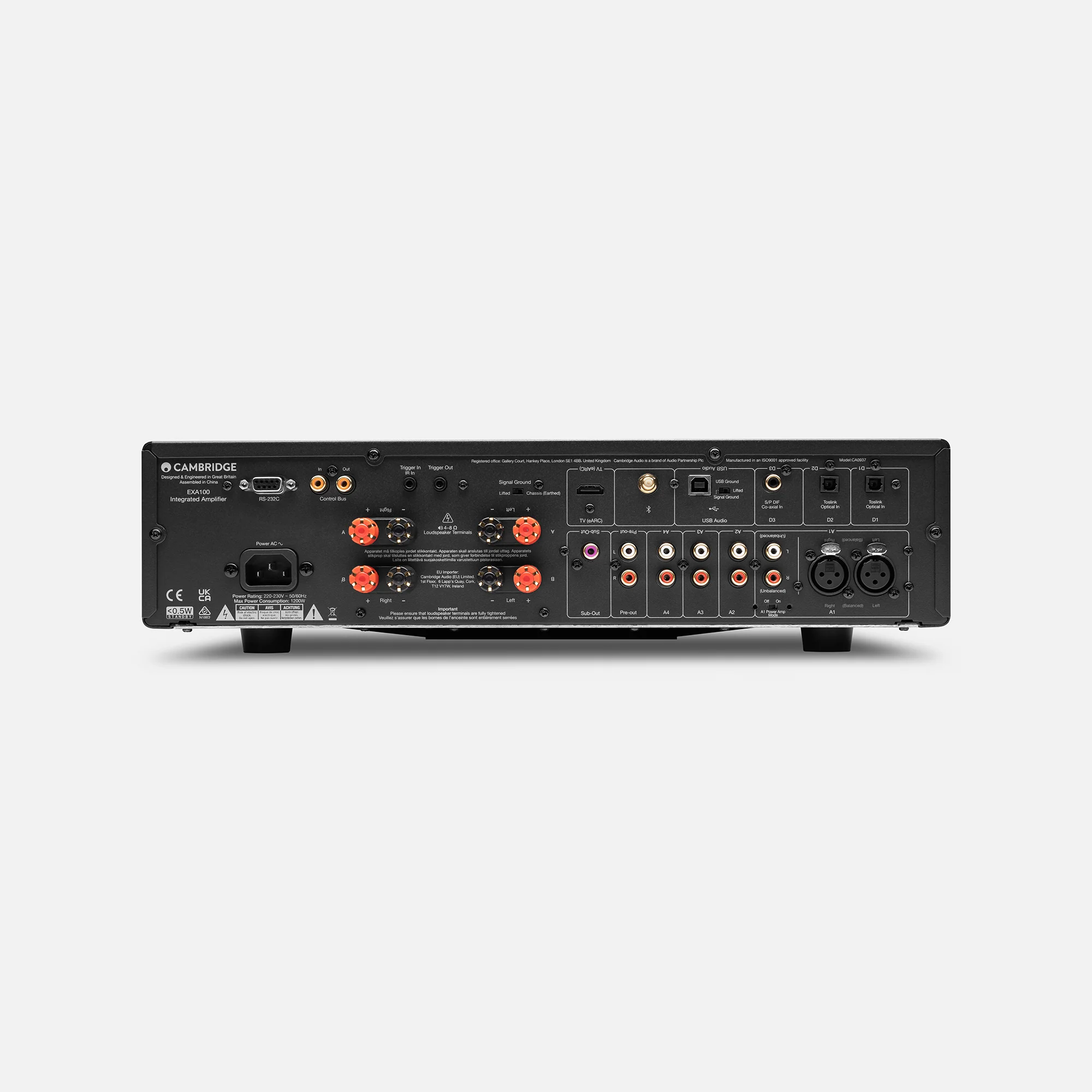 Cambridge Audio EXA100 Integrated Amplifier - Image 7