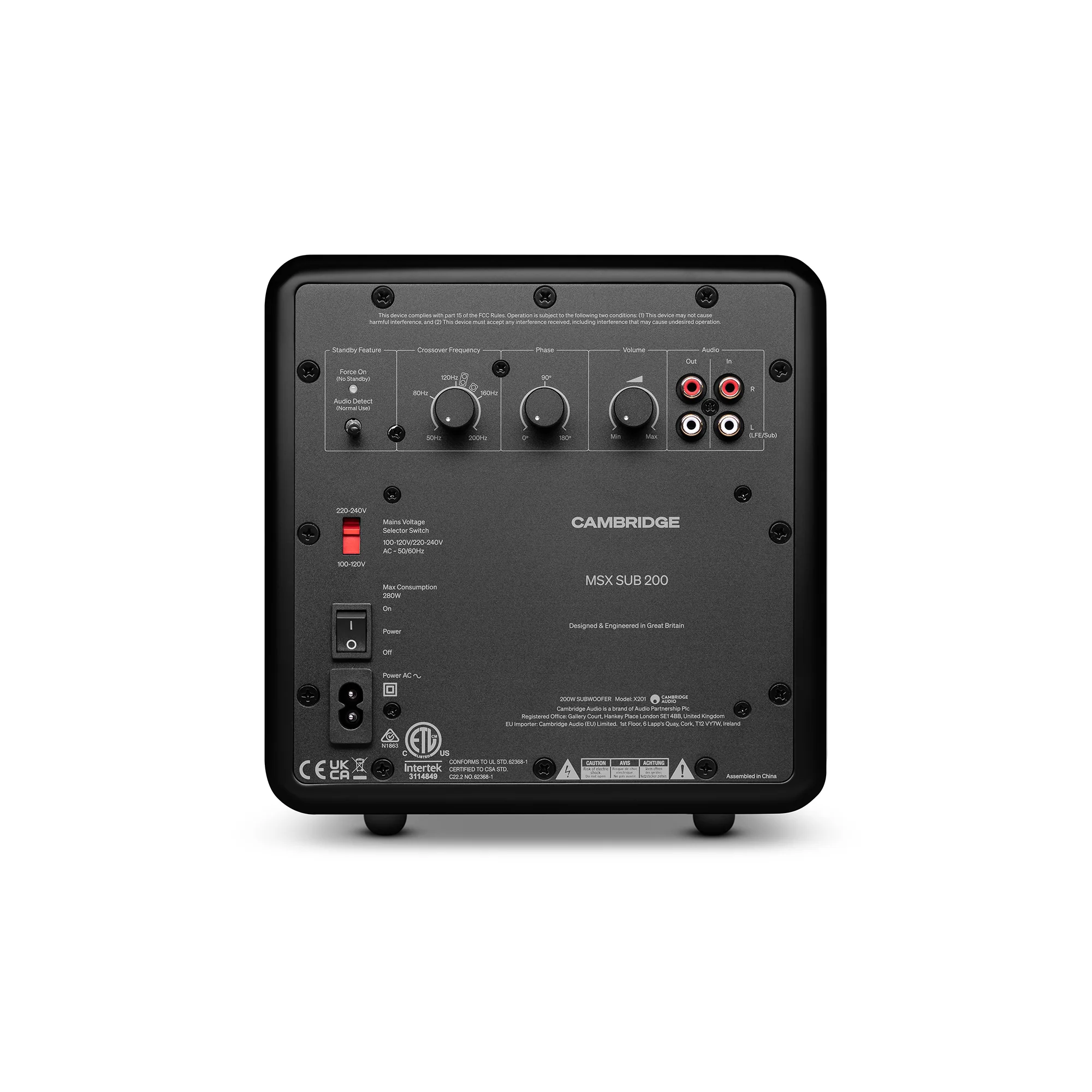 Cambridge Audio MSX200 Subwoofer - Image 9