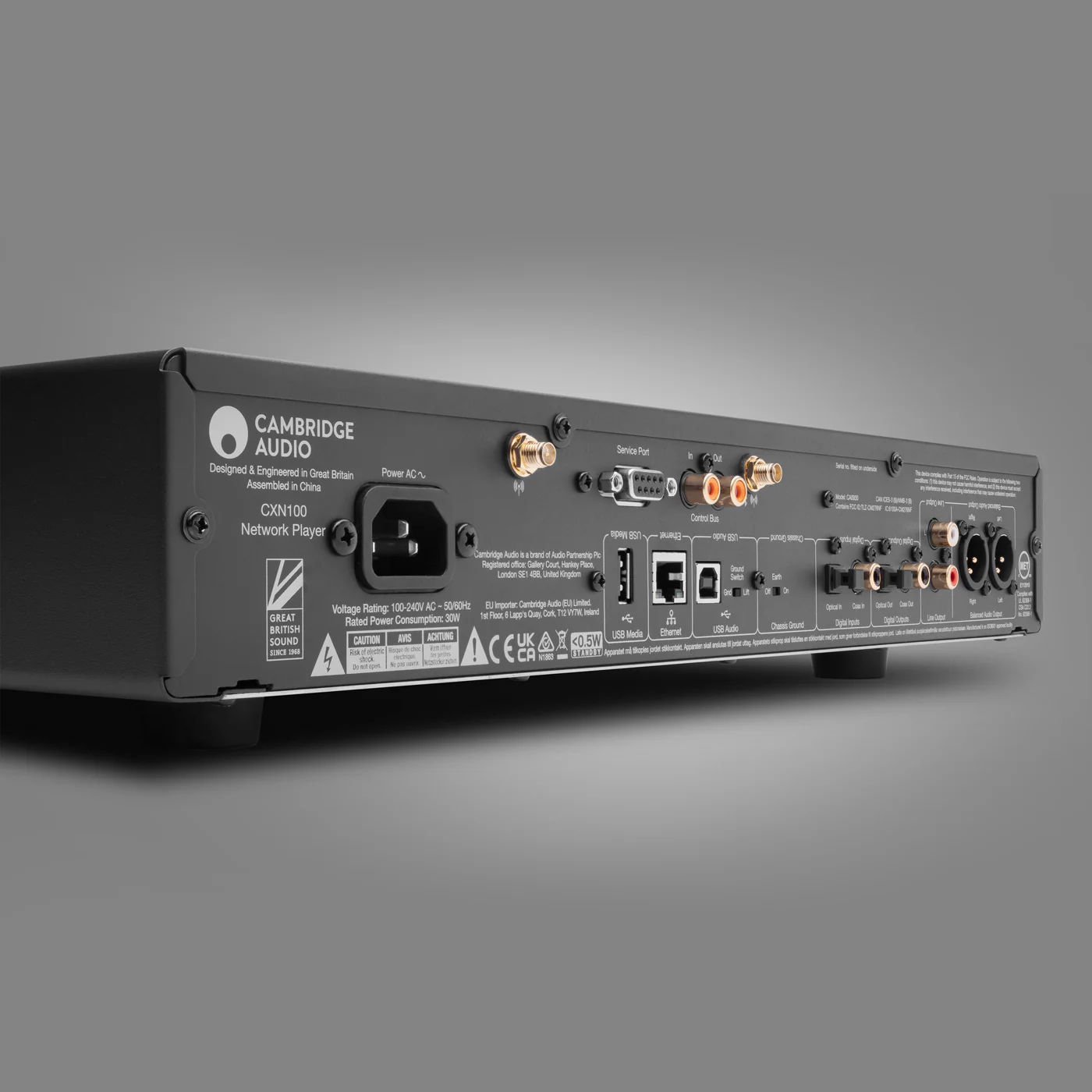 Cambridge Audio Network Music Player CXN100 Lunar Grey [DEMO UNIT] - Image 36