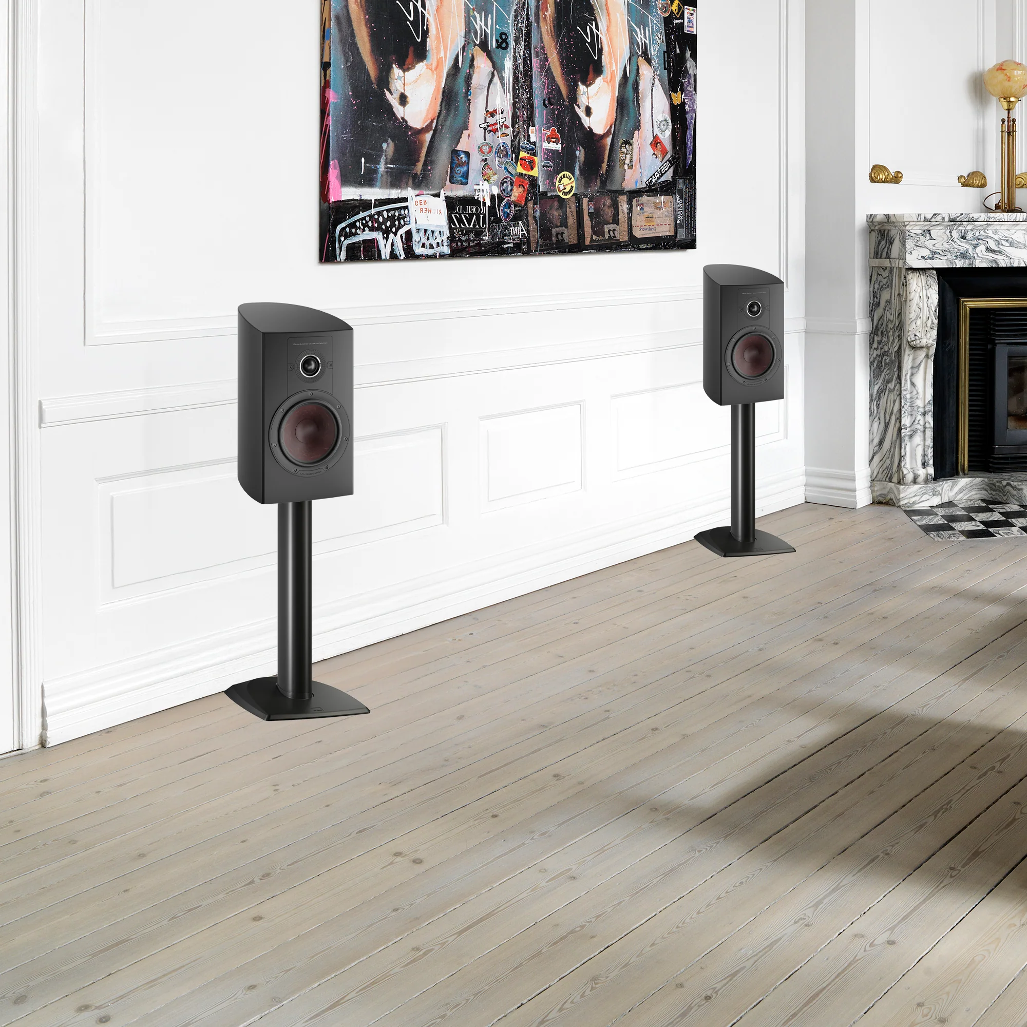 DALI EPICON 2 Bookshelf Speakers with Stands - Satin Black (Pair) - Image 2