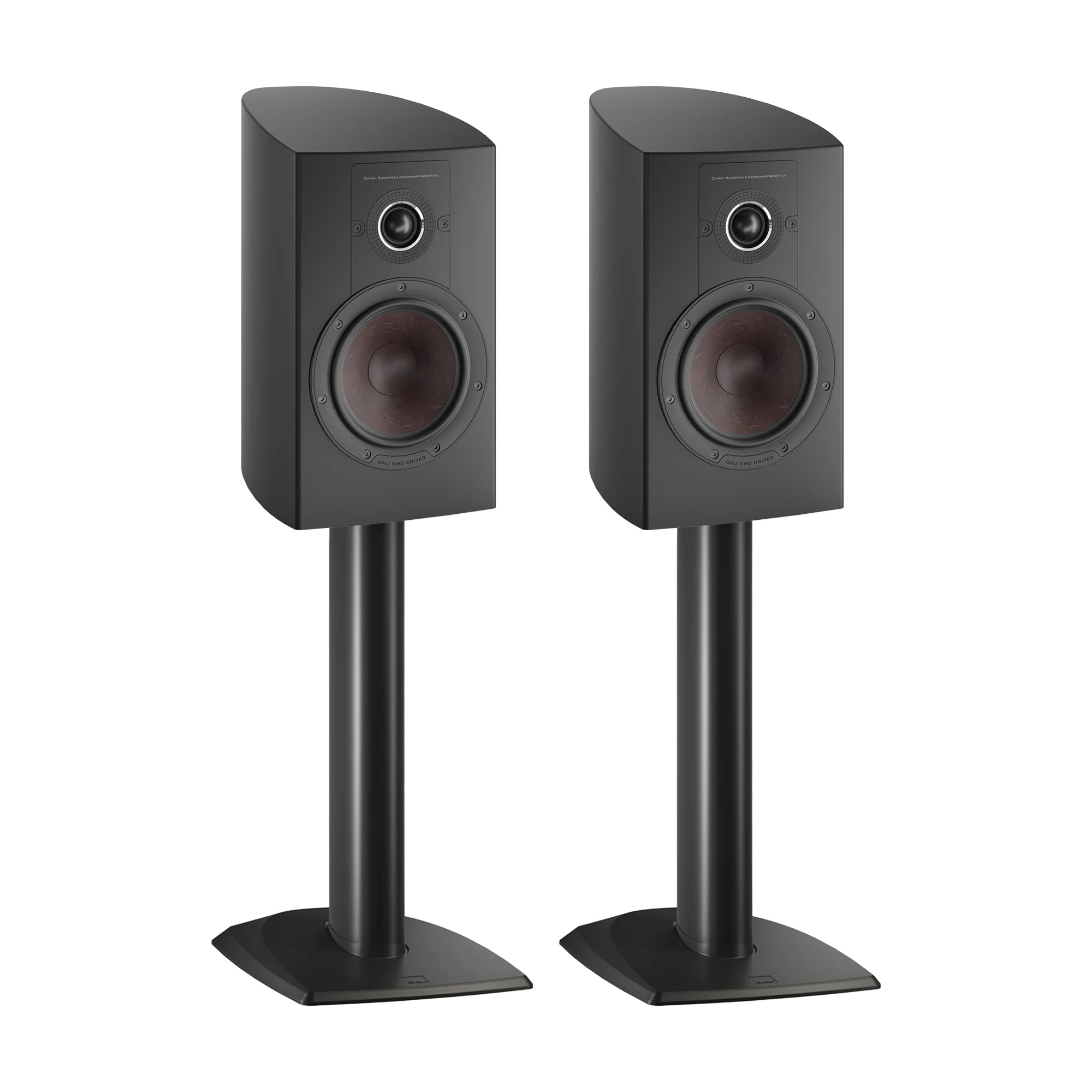 DALI EPICON 2 Bookshelf Speakers with Stands - Satin Black (Pair) - Image 3