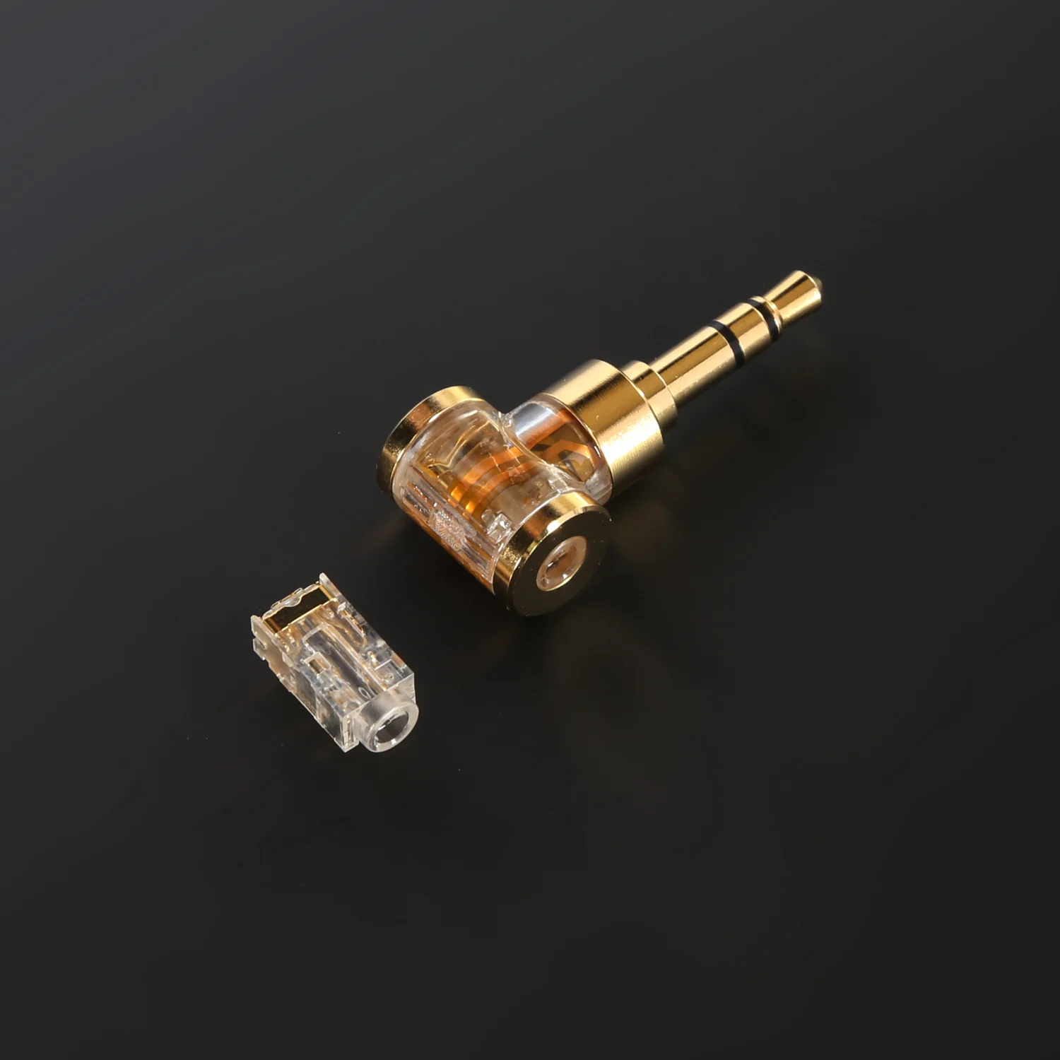 ddHiFi DJ35AG & DJ44AG Gold Plated 2.5mm Female to 3.5mm & 4.4mm Male Adapter - Image 3
