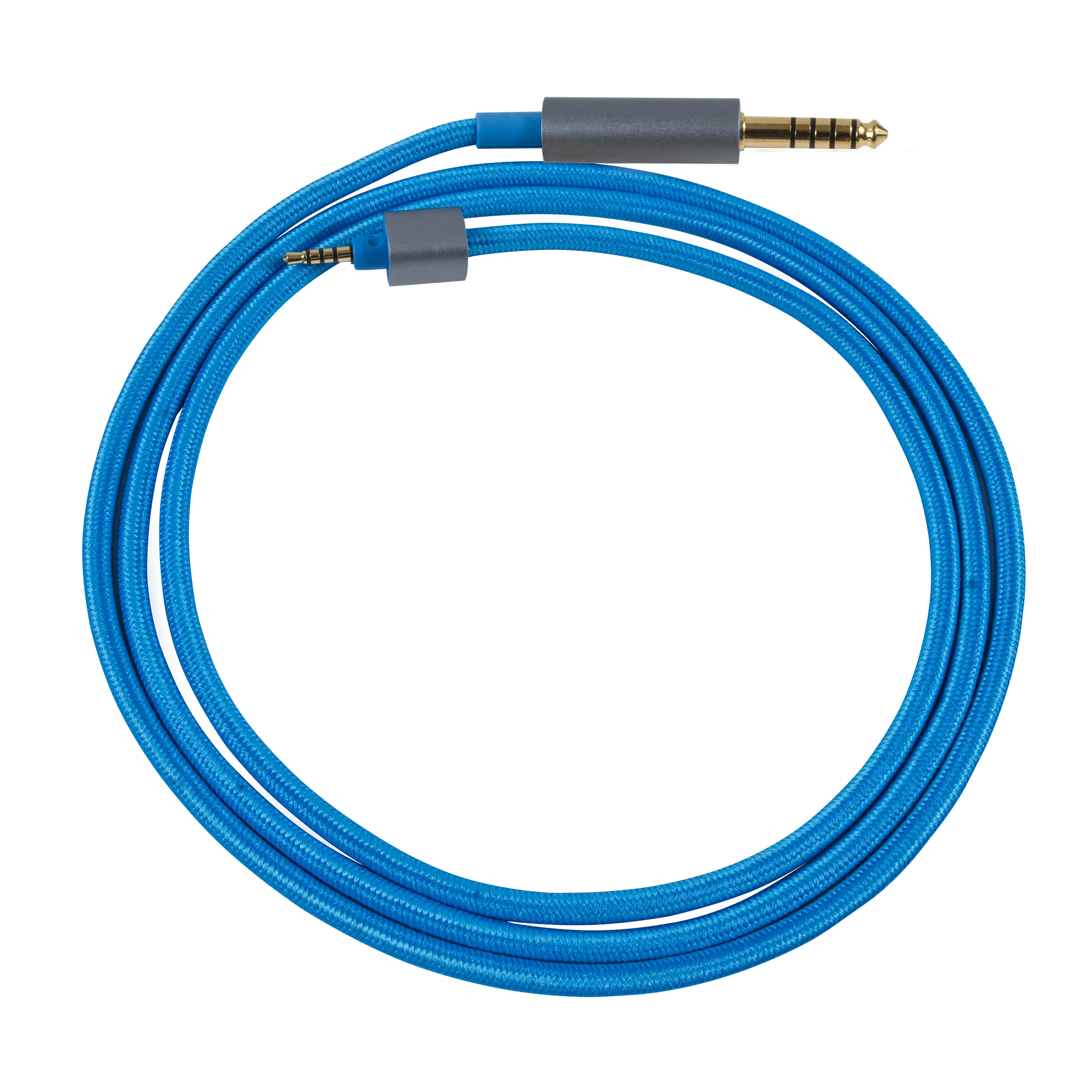 Dekoni Audio Ensemble Presplit Blue Nylon Headphone Cable