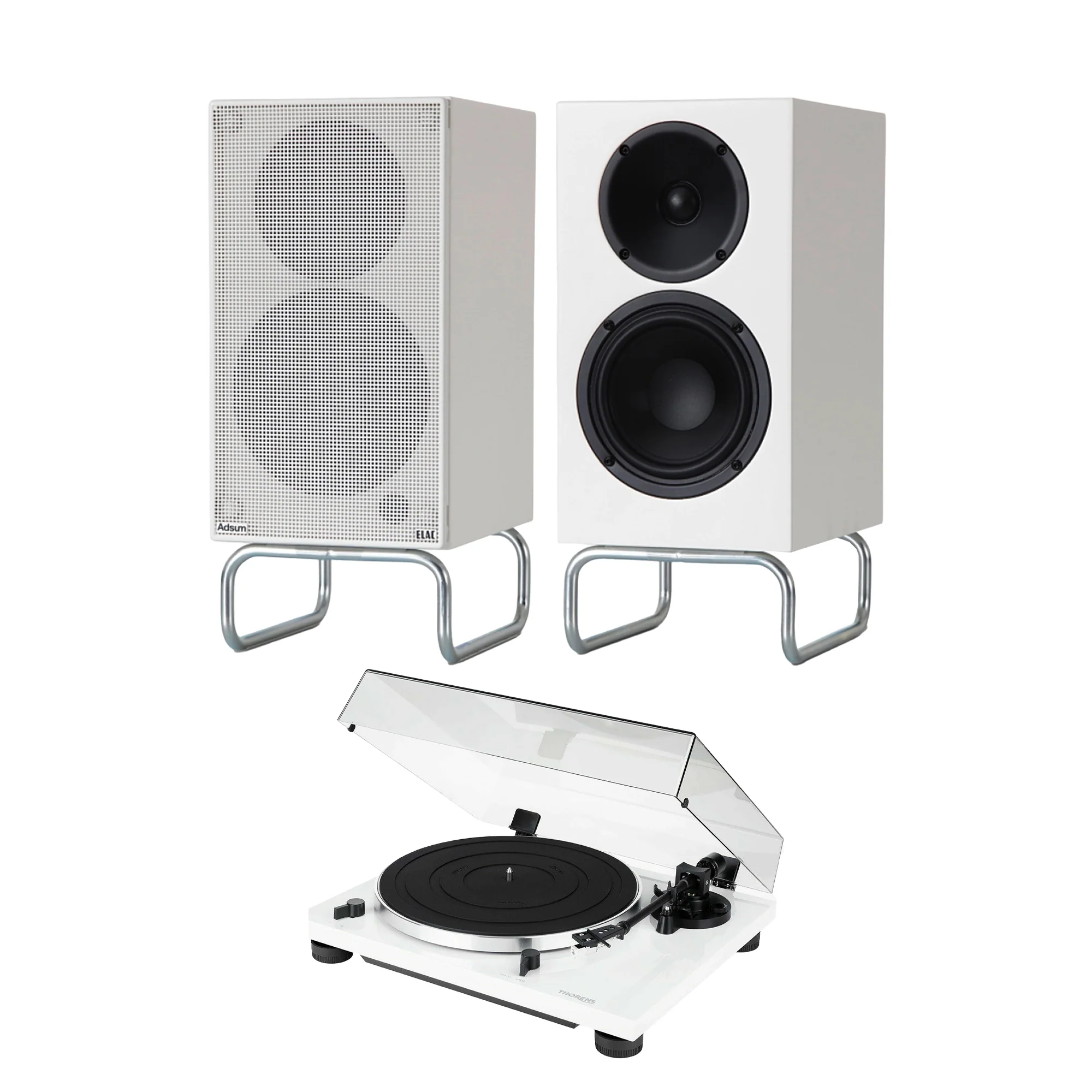 ELAC Connex DCB41-ADSUM Active Speakers with Turntable Bundle - Image 4