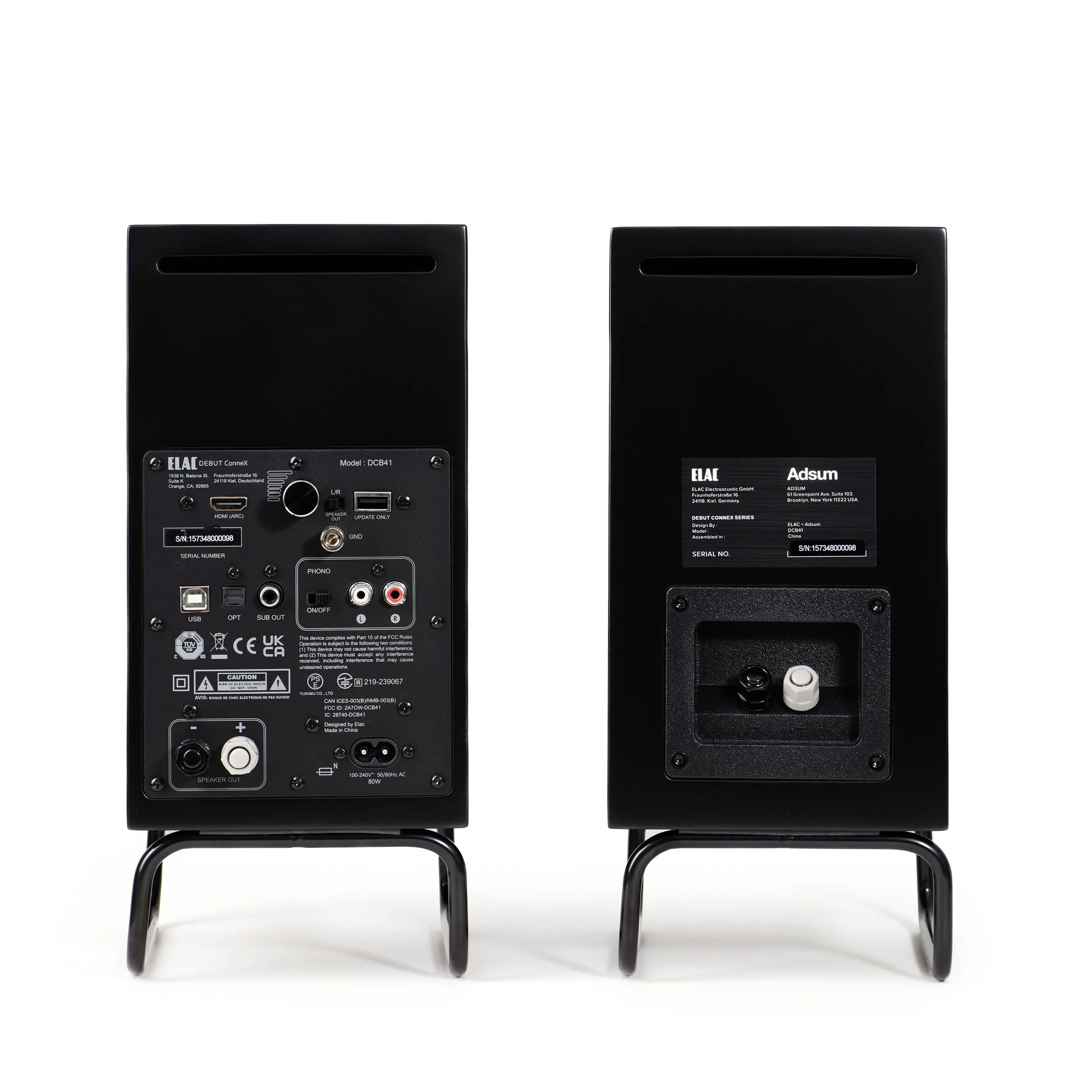 ELAC x ADSUM Connex DCB41 Active Speakers (Pair) - Image 10