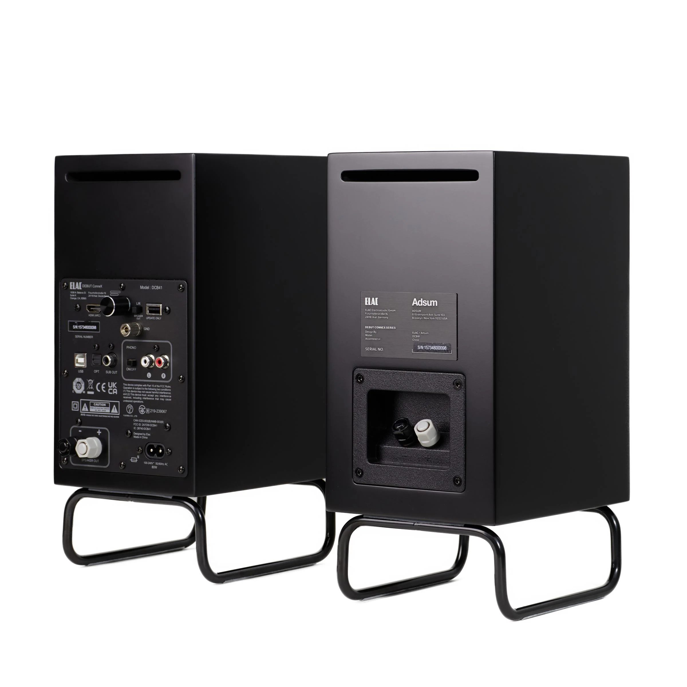 ELAC x ADSUM Connex DCB41 Active Speakers (Pair) - Image 4