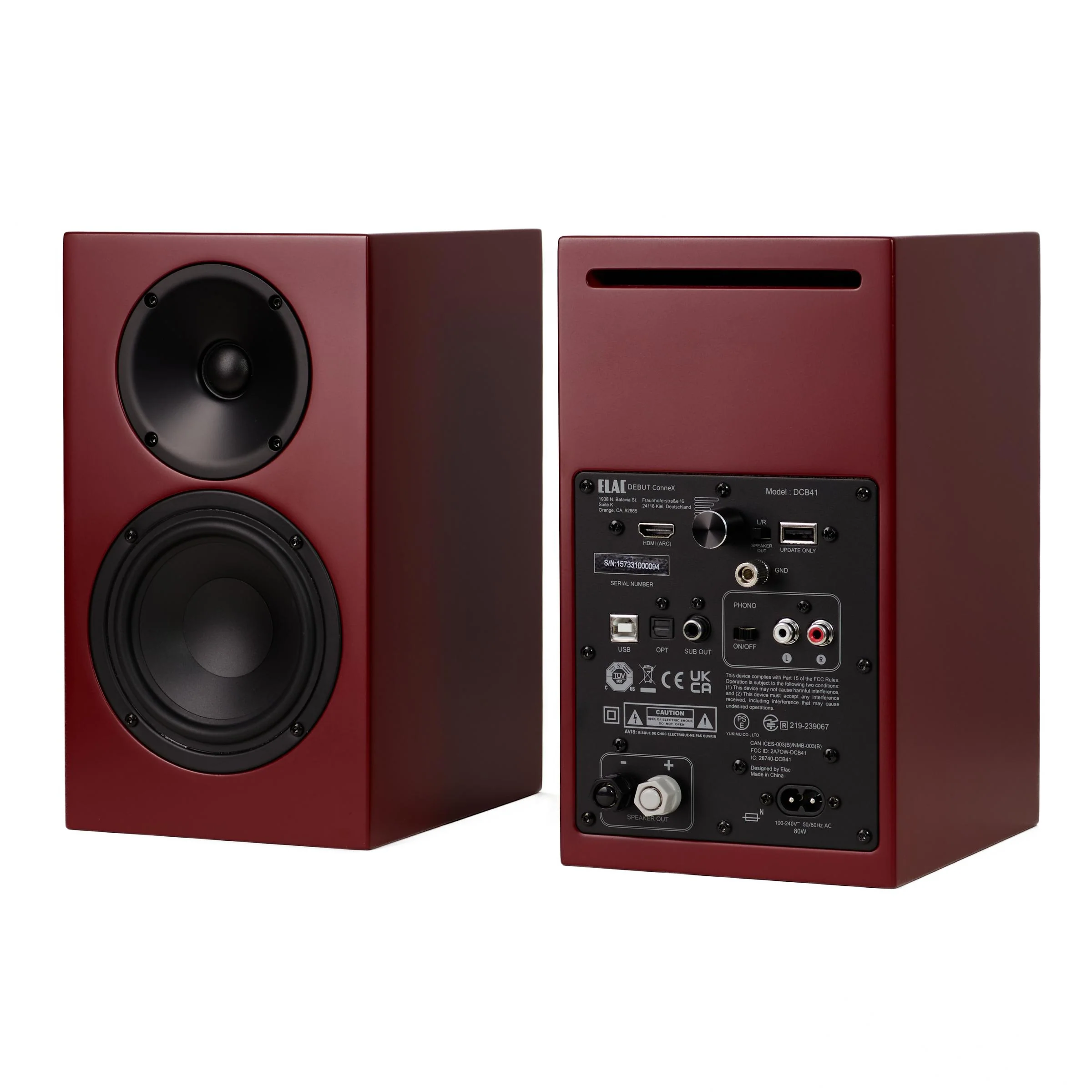 ELAC x ADSUM Connex DCB41 Active Speakers (Pair) - Image 5