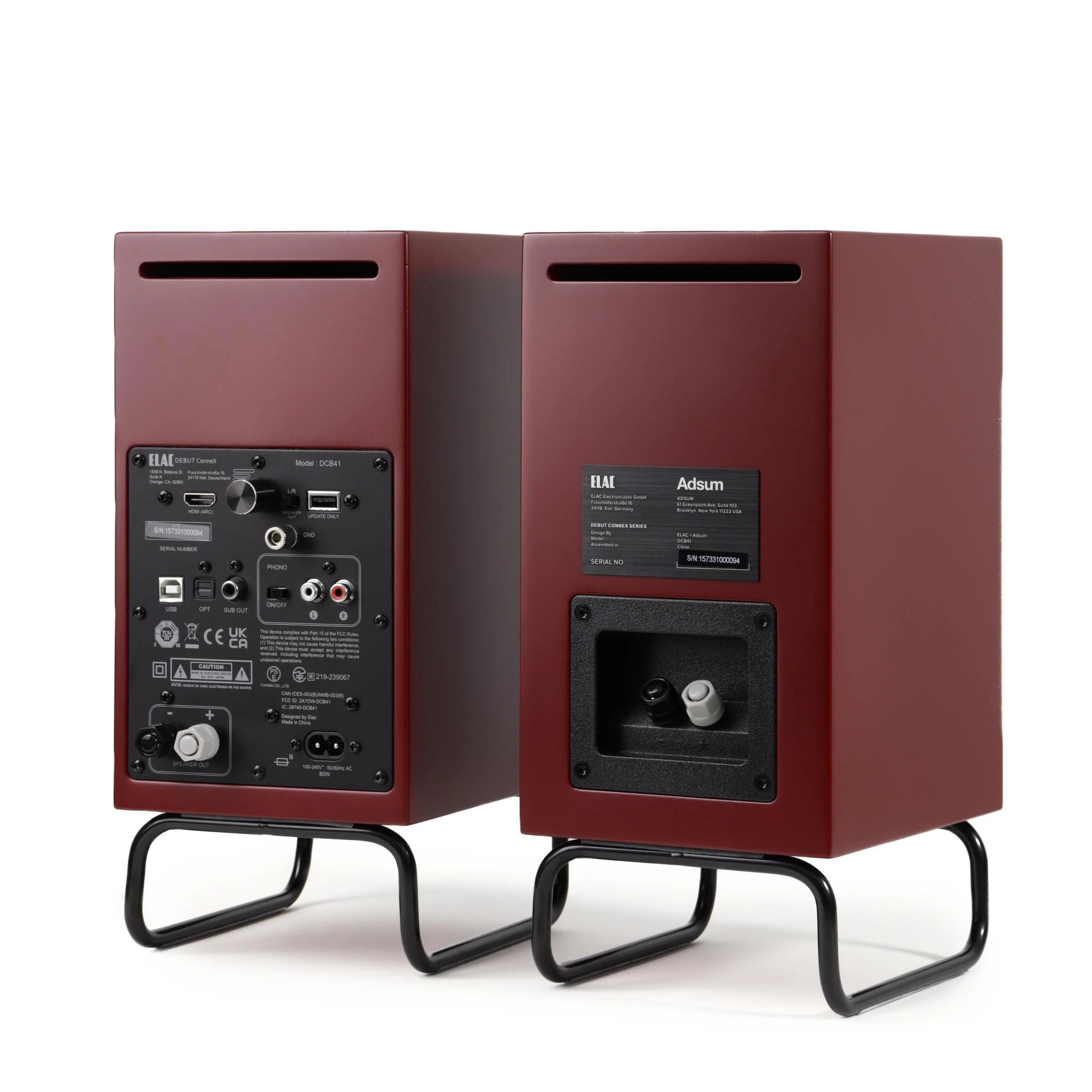 ELAC x ADSUM Connex DCB41 Active Speakers (Pair) - Image 8
