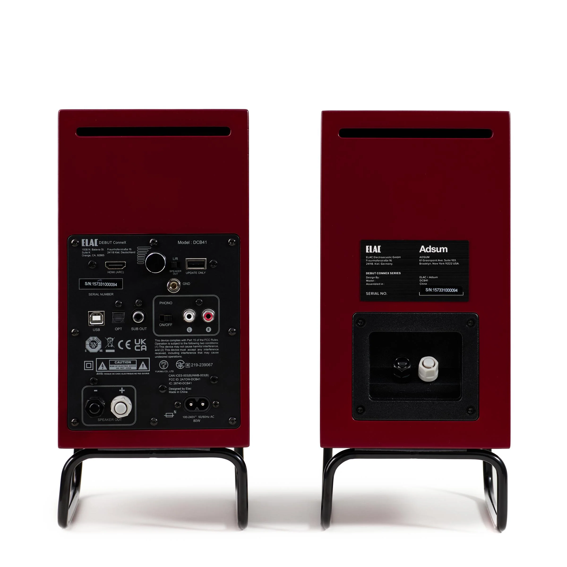 ELAC x ADSUM Connex DCB41 Active Speakers (Pair) - Image 9