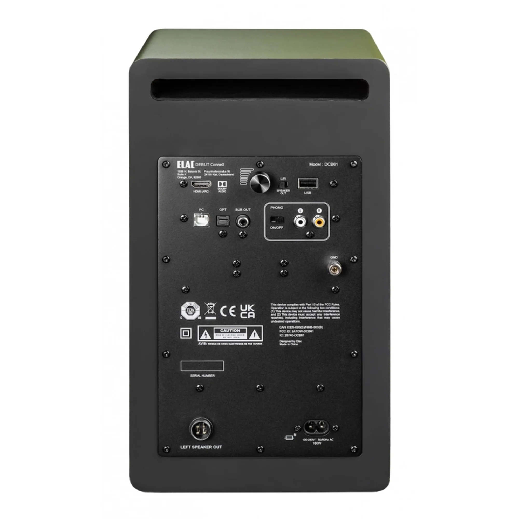 ELAC Debut ConneX 6 Active Bookshelf Speakers (Pair) - Image 14