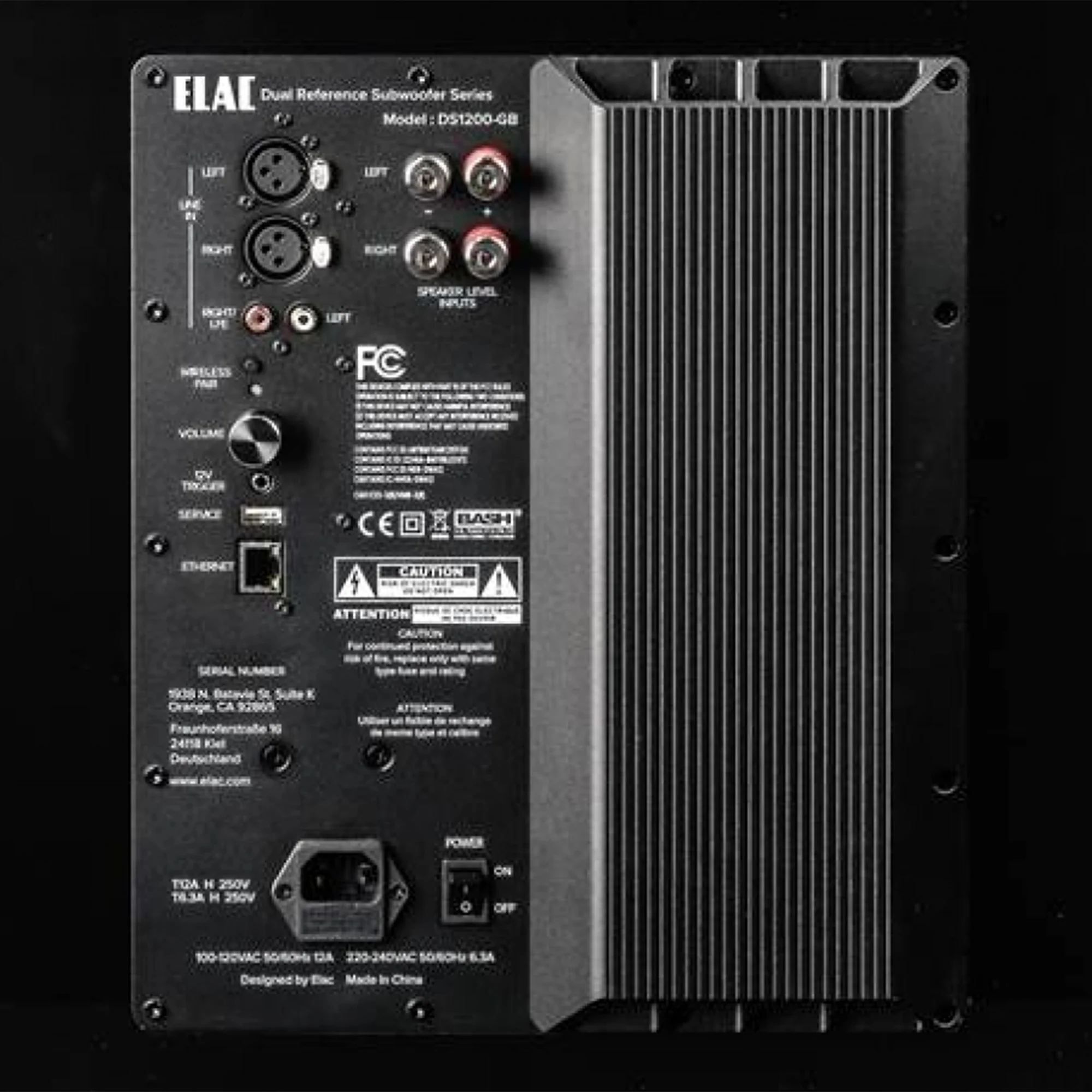 ELAC Varro DS1200 12" Dual Reference Powered Subwoofer - Image 5