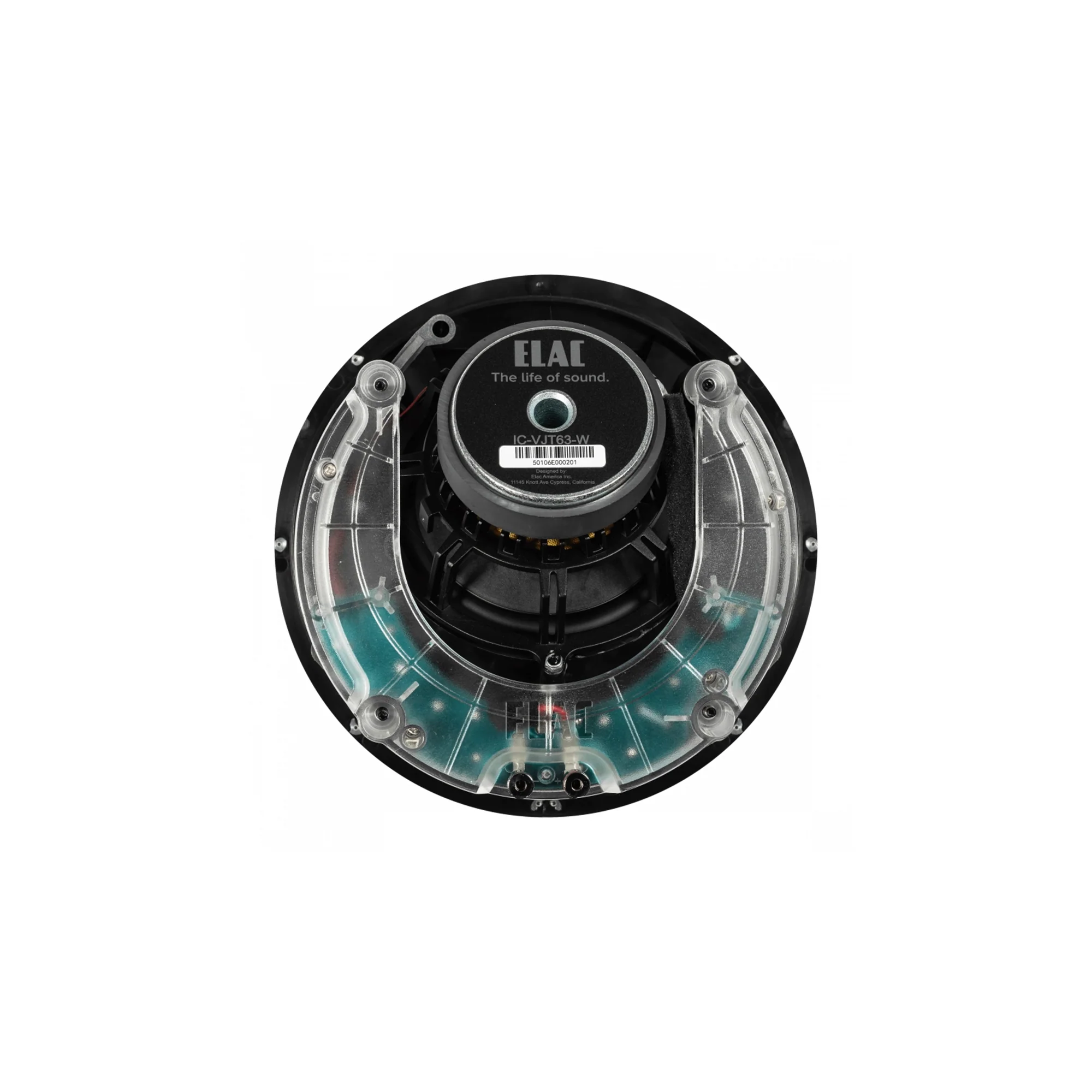 ELAC Vertex III JET 6.5" Angled White In-Ceiling Speaker (Each) - Image 5