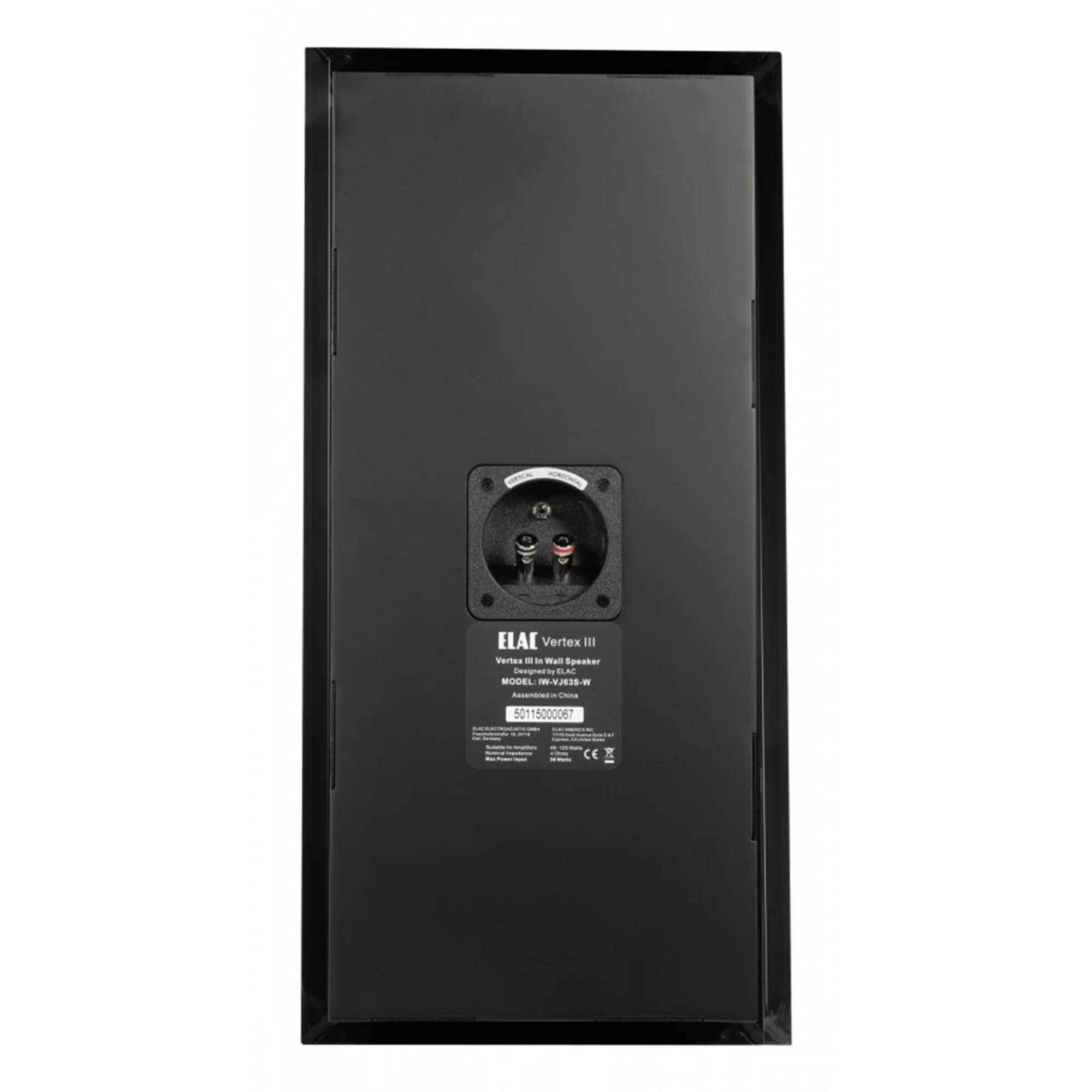ELAC Vertex III JET 6.5" Sealed White In-Wall Speaker (Each) - Image 4