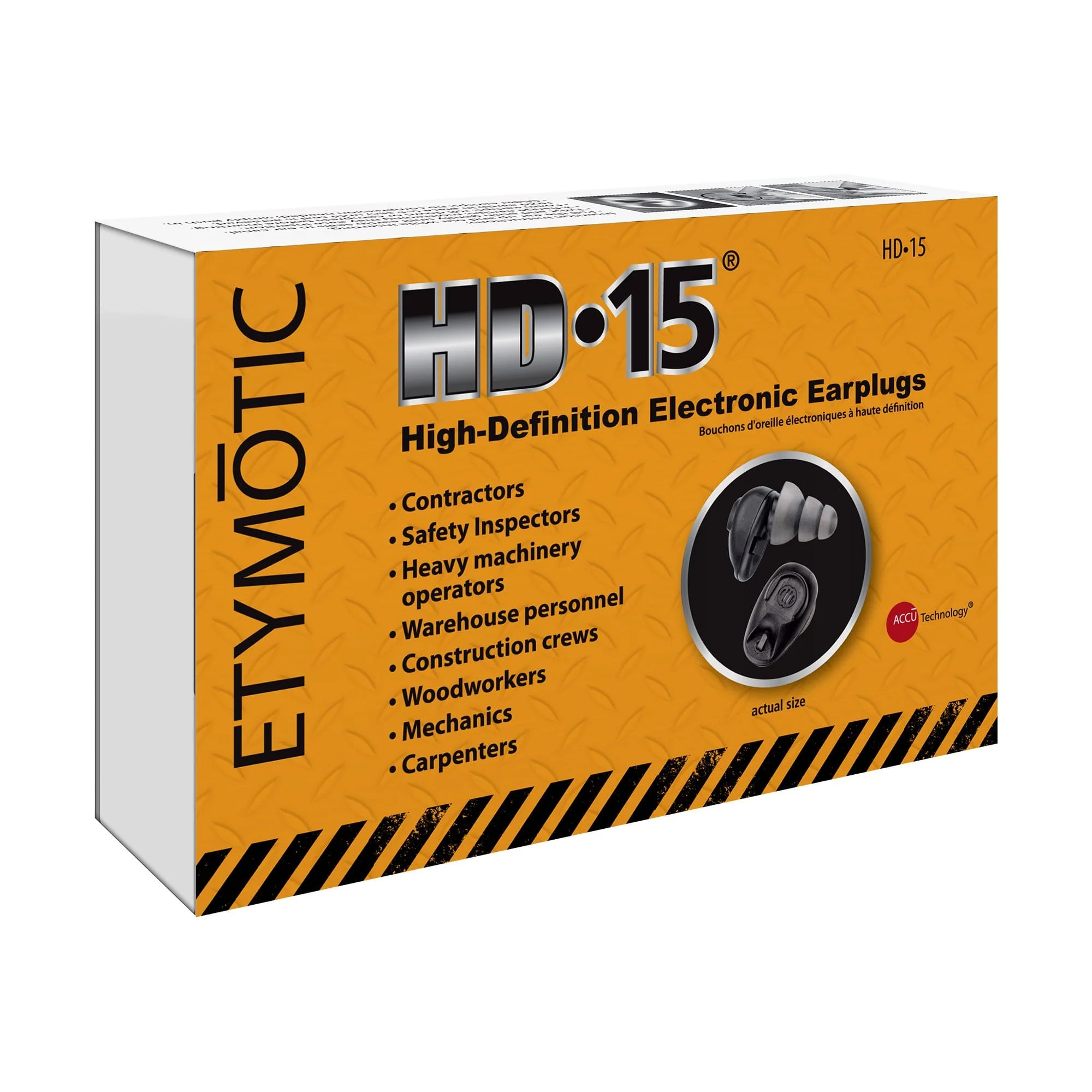 Etymotic HD•15 High-Definition Electronic Earplugs - Image 12