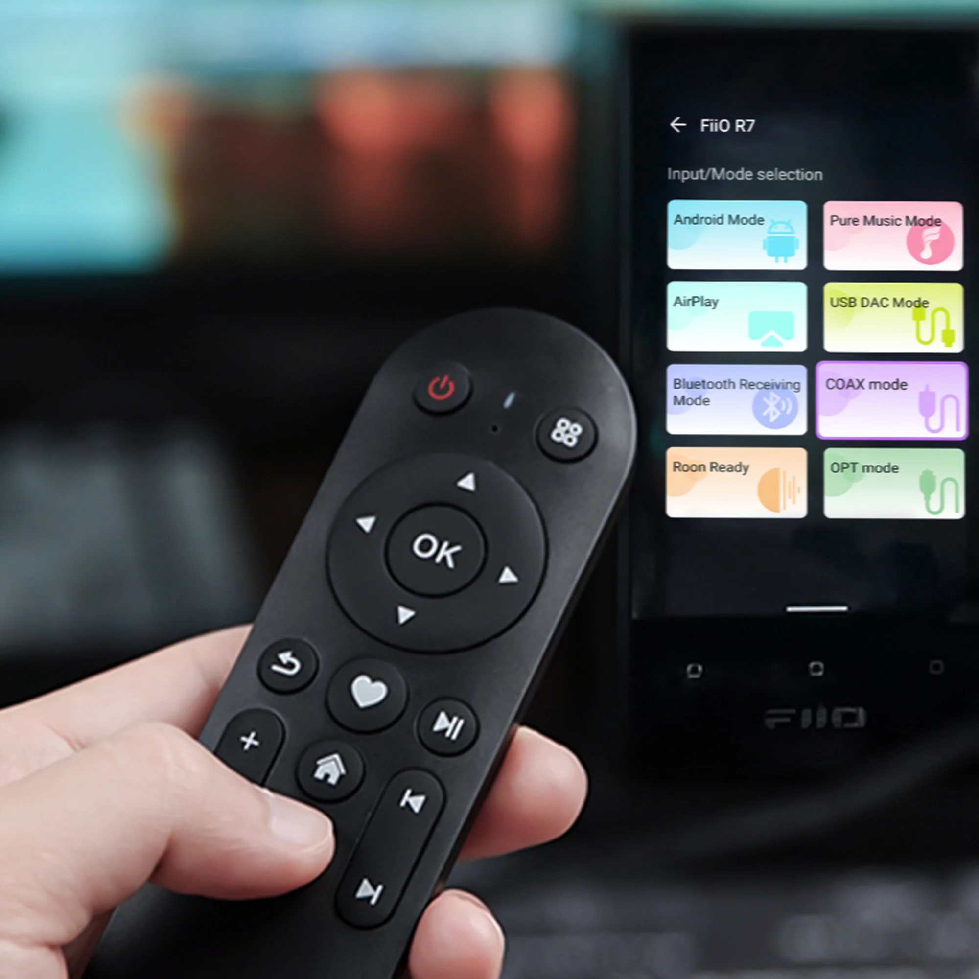 FiiO RM3 Bluetooth Remote Control - Image 2