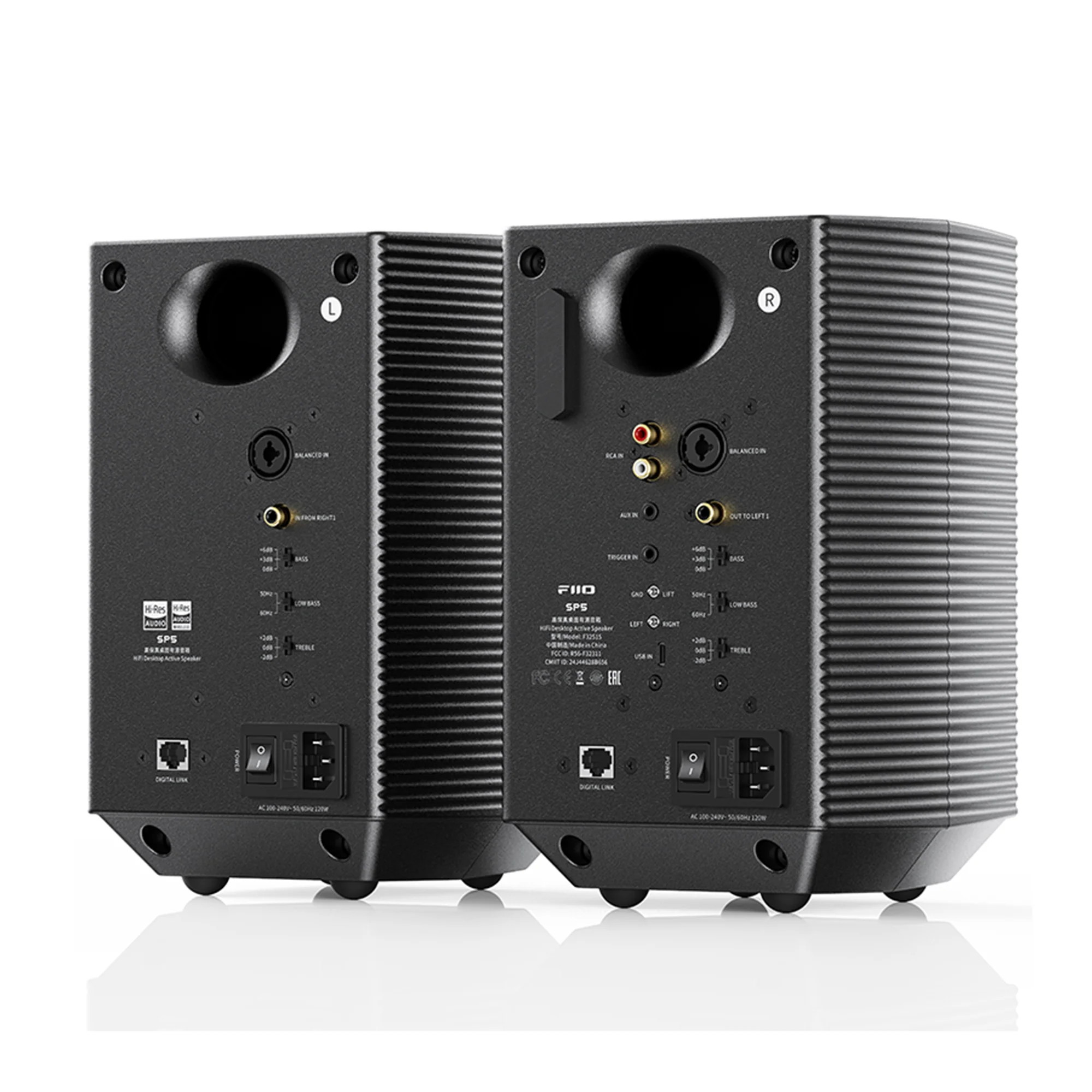FiiO SP5 Active Desktop Speakers - Image 3