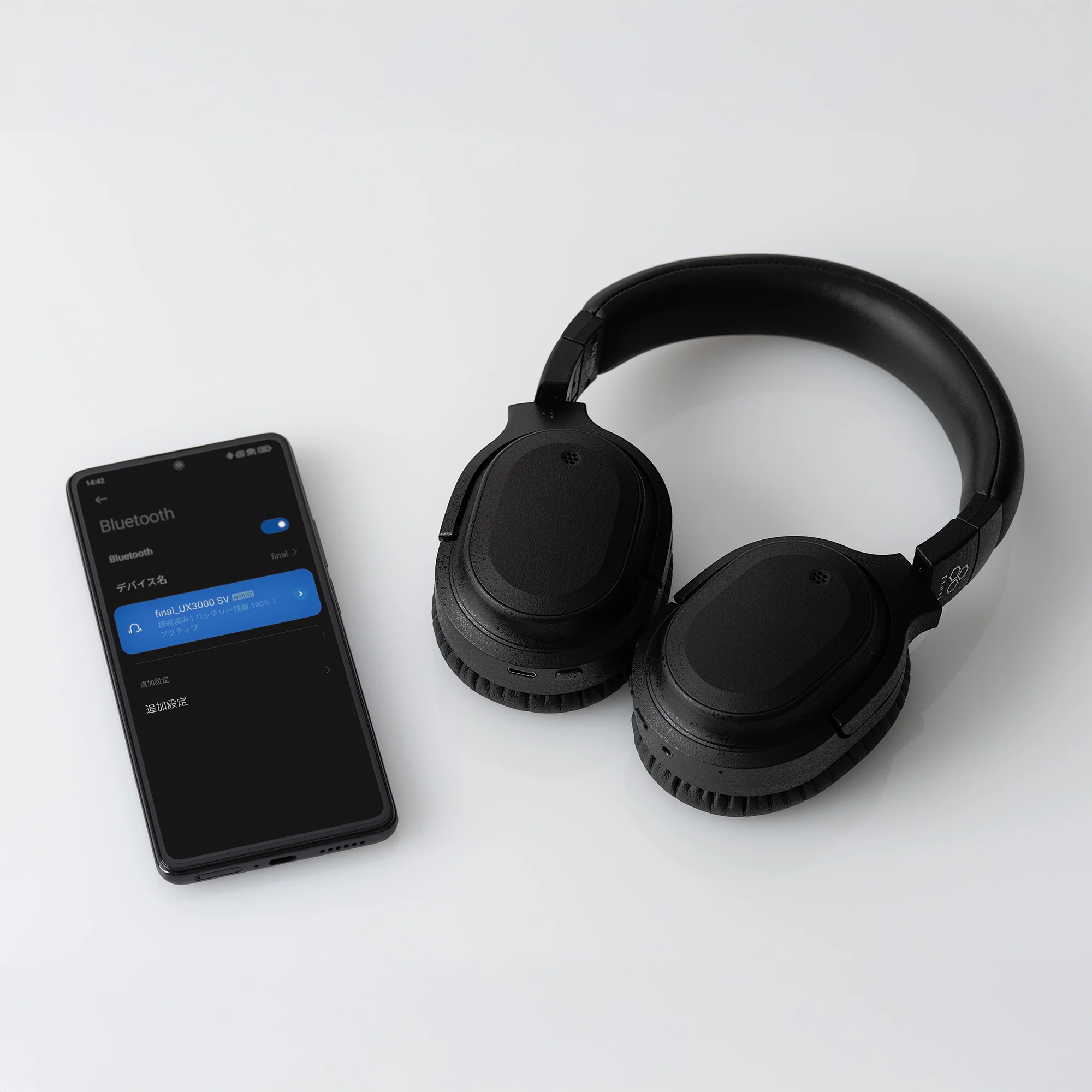 Final UX3000 SV Wireless Noise Cancelling Headphones - Image 2