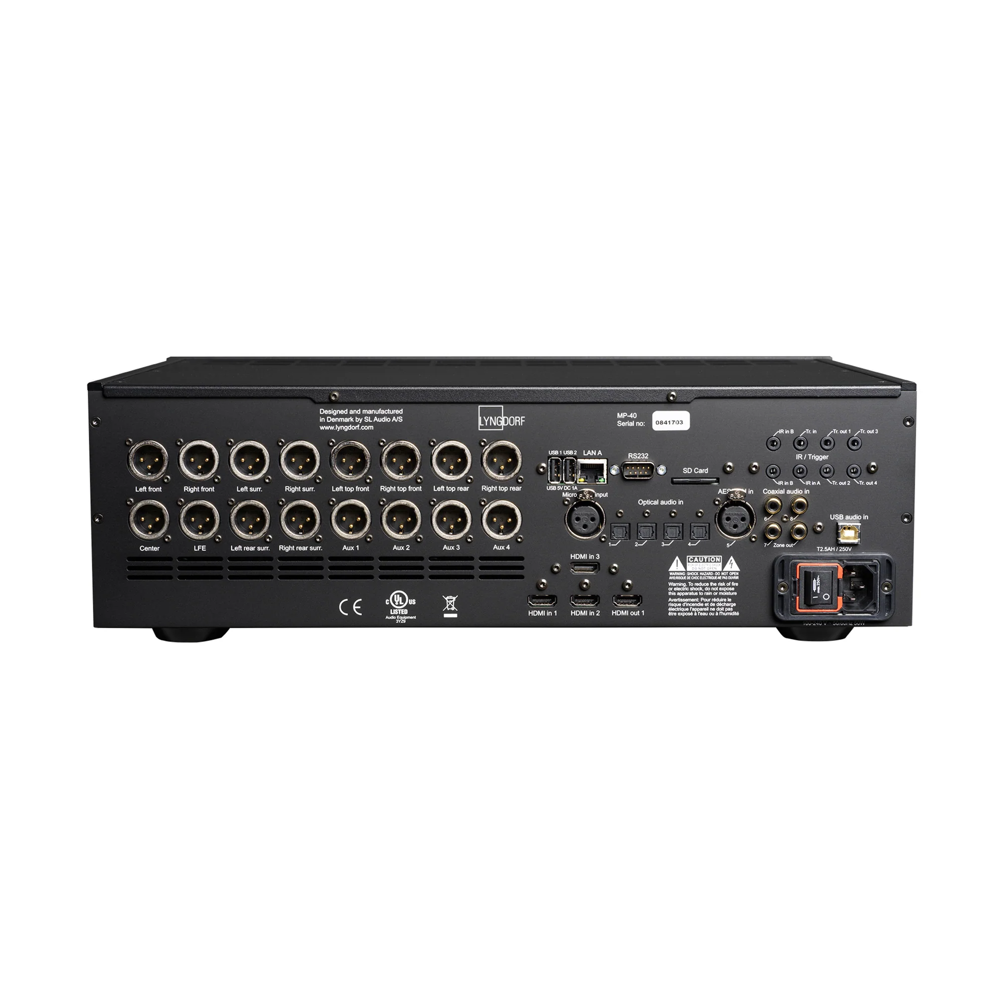 Lyngdorf MP-40 AV Processor with RoomPerfect - Image 2