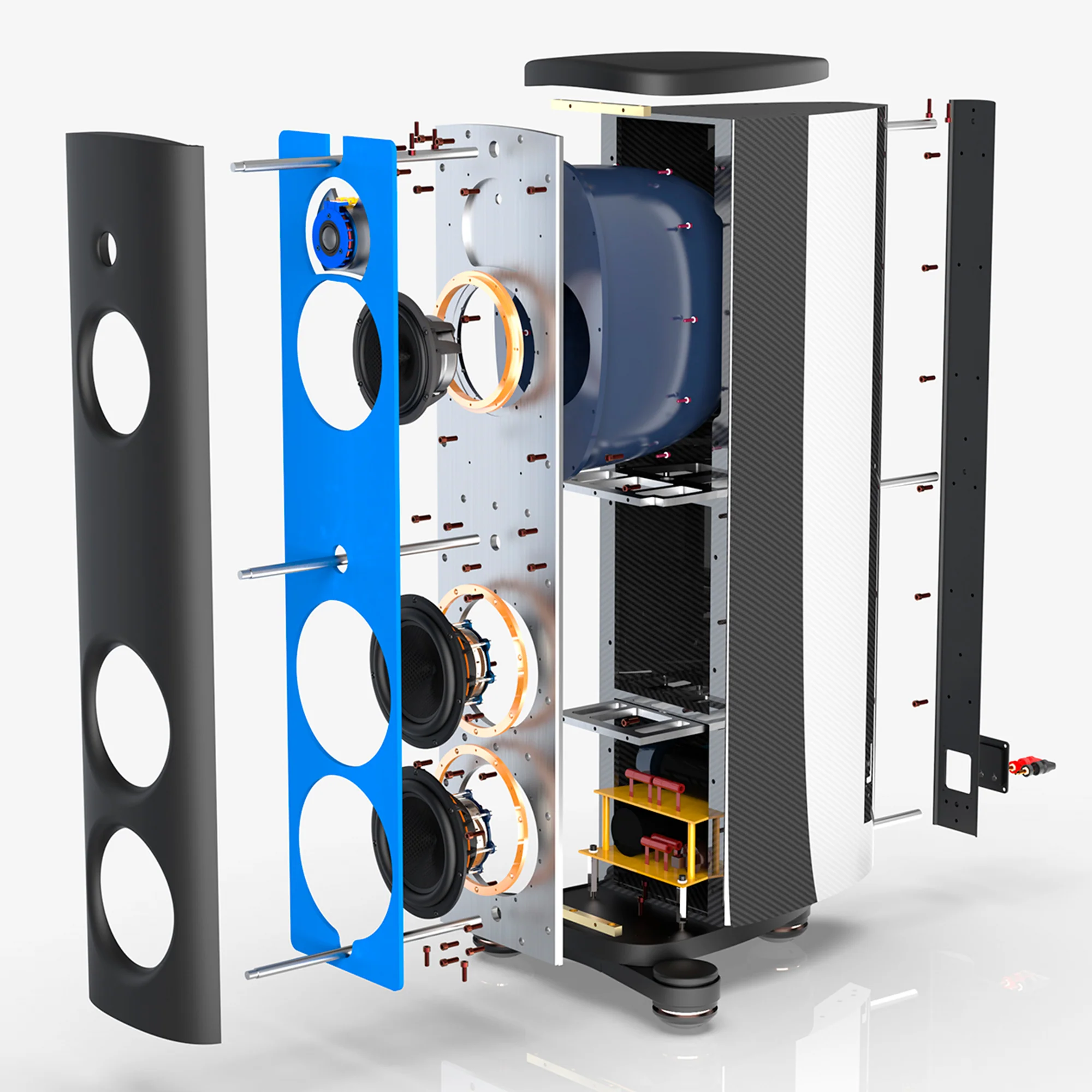 Magico M2 Carbon Fibre Floorstanding Speakers (Pair) - Image 6