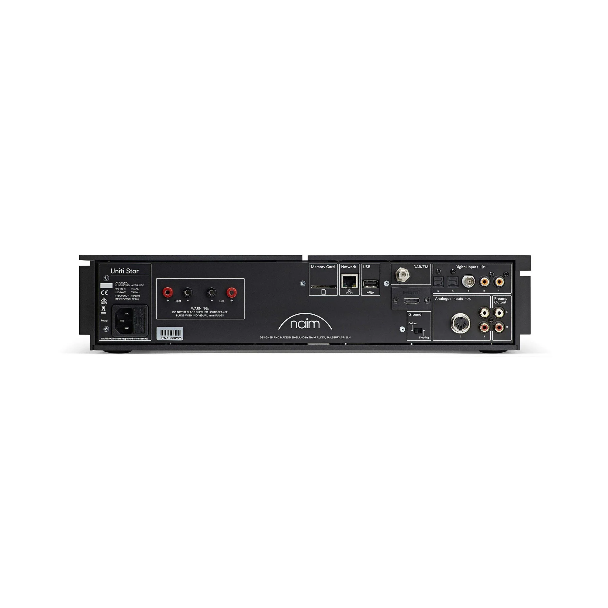 Naim Uniti Star Ash Grey Streaming Integrated Amplifier - Image 2