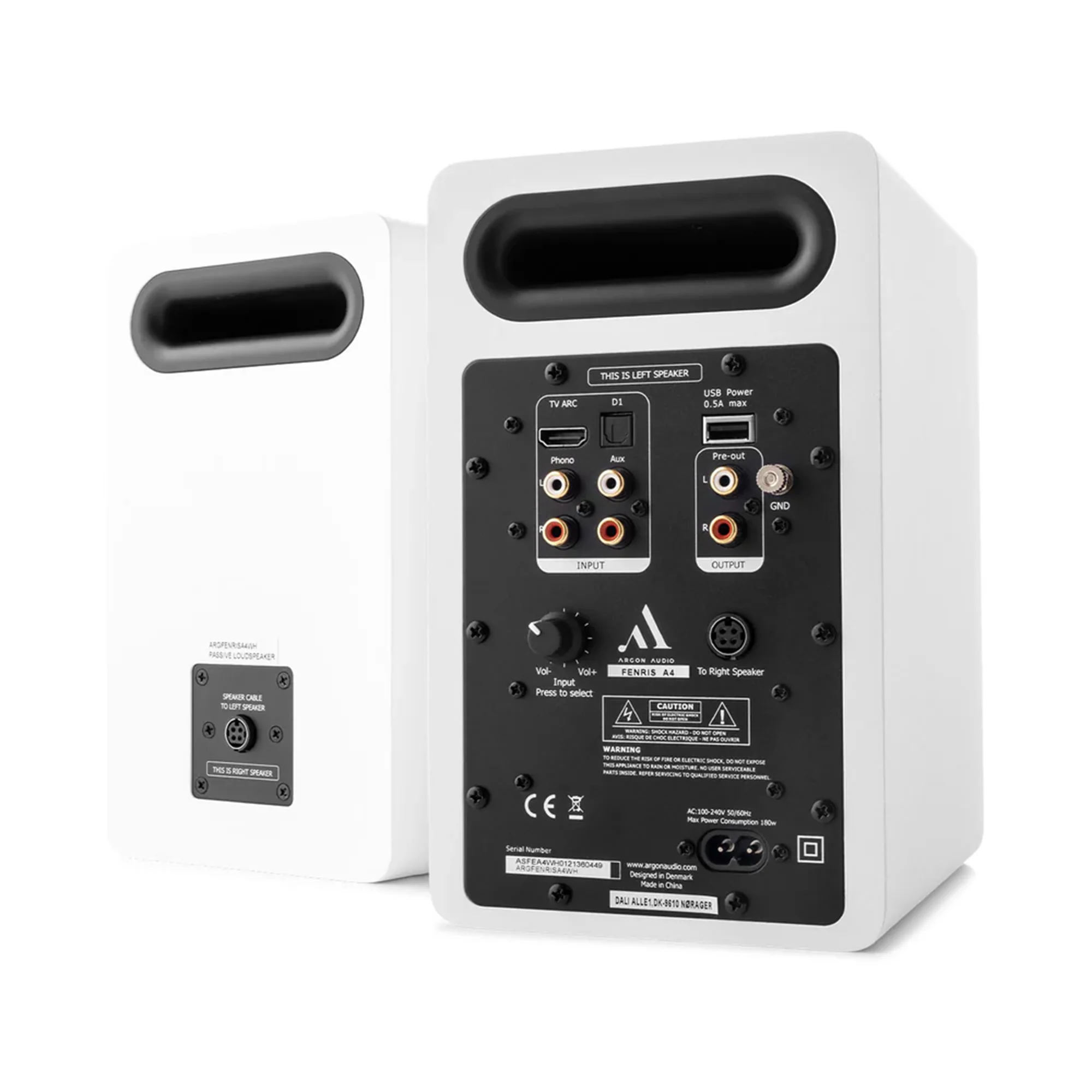 Argon FENRIS A4 Active Bookshelf Speakers (Pair) - Image 6