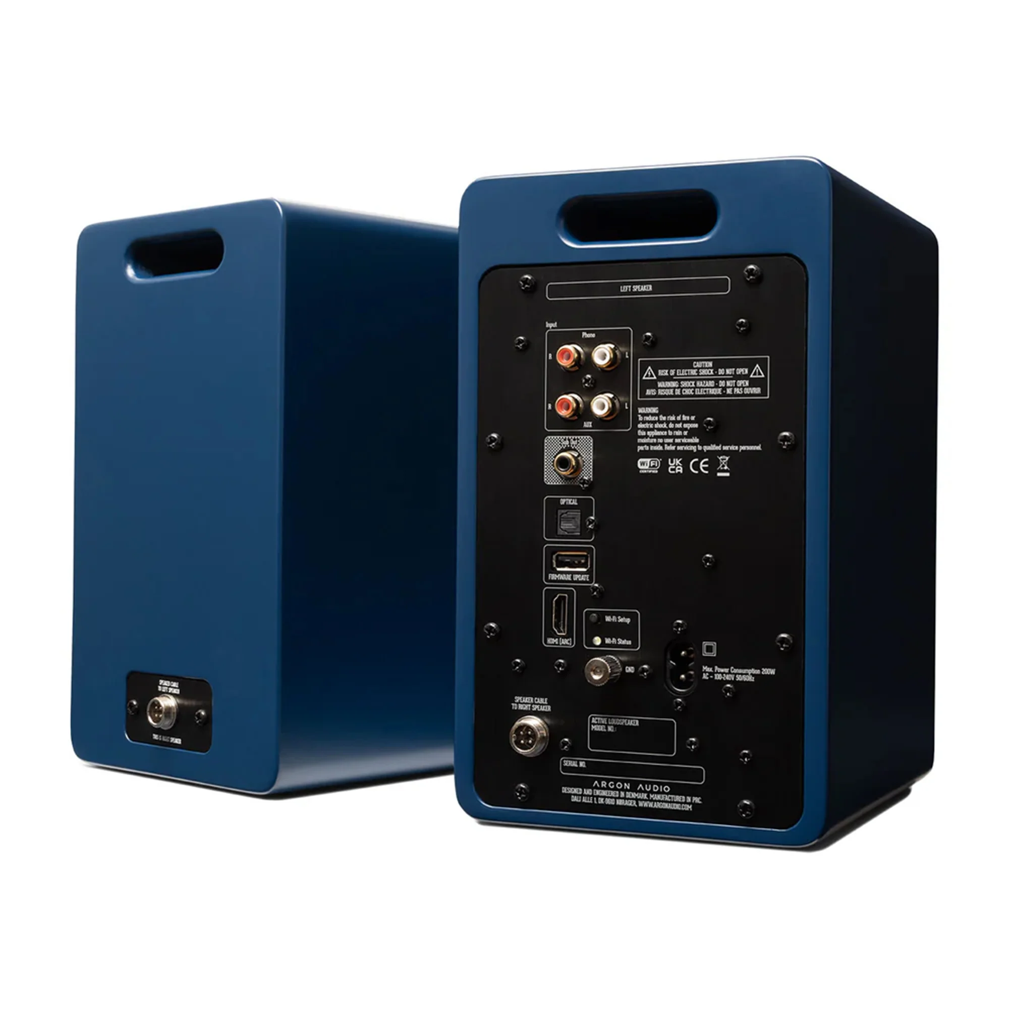 Argon FORTE A4 WiFi Active Bookshelf Speakers (Pair) - Image 2