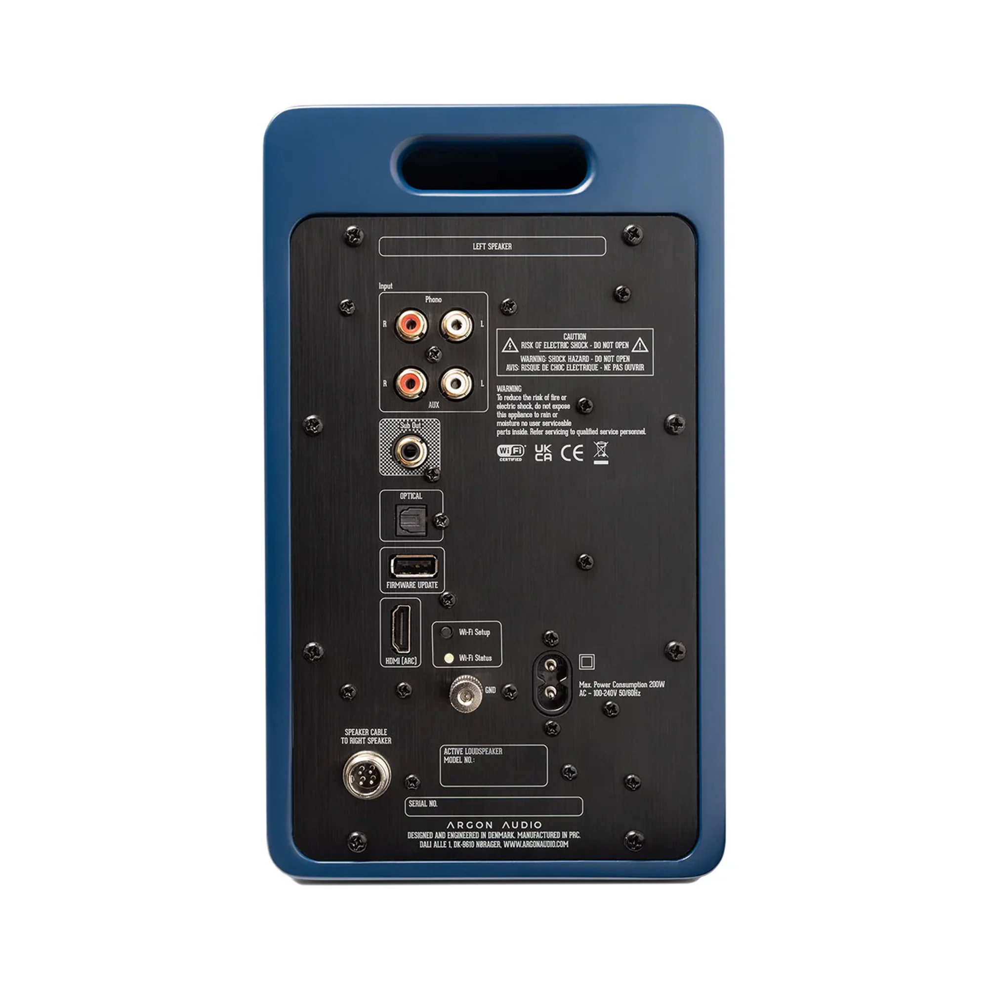 Argon FORTE A4 WiFi Active Bookshelf Speakers (Pair) - Image 3