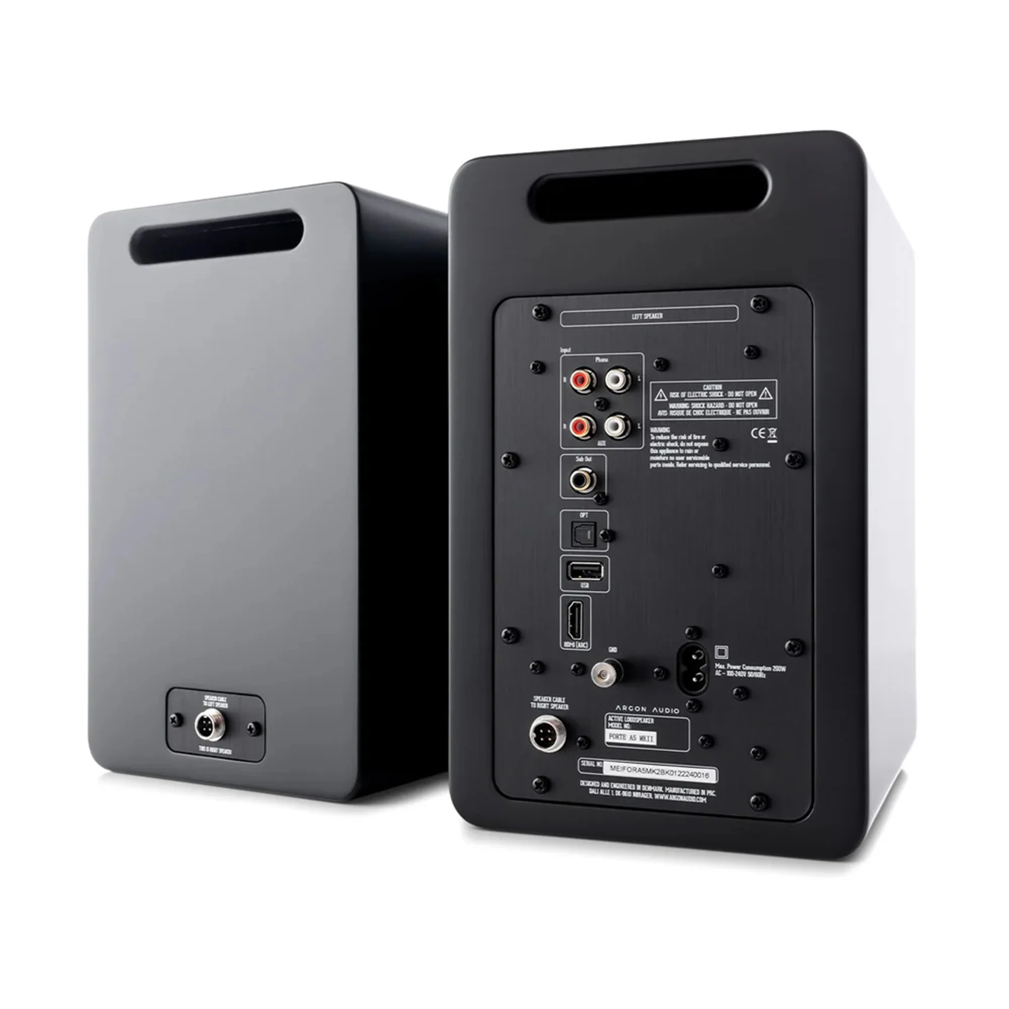 Argon FORTE A5 MK2 Active Bookshelf Speakers (Pair) - Image 2