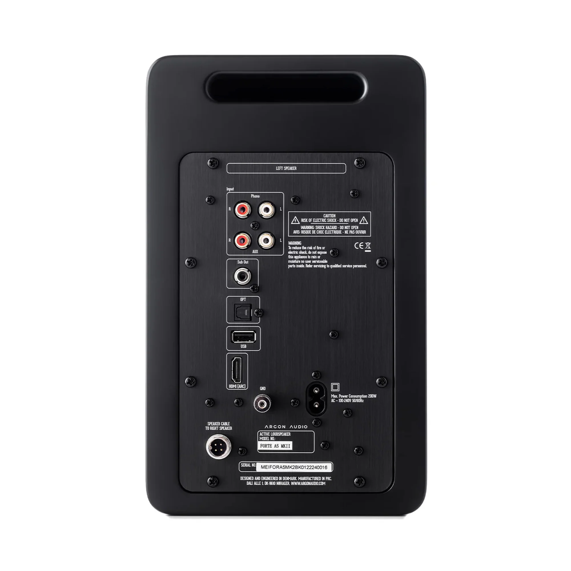 Argon FORTE A5 MK2 Active Bookshelf Speakers (Pair) - Image 3