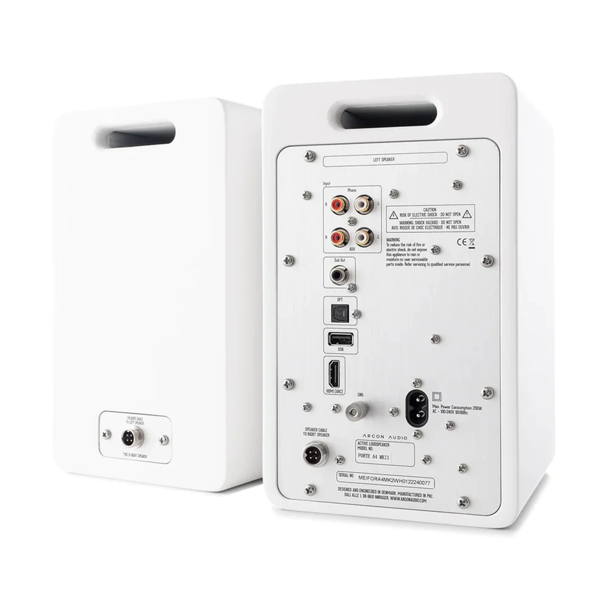Argon FORTE A5 MK2 Active Bookshelf Speakers (Pair) - Image 6