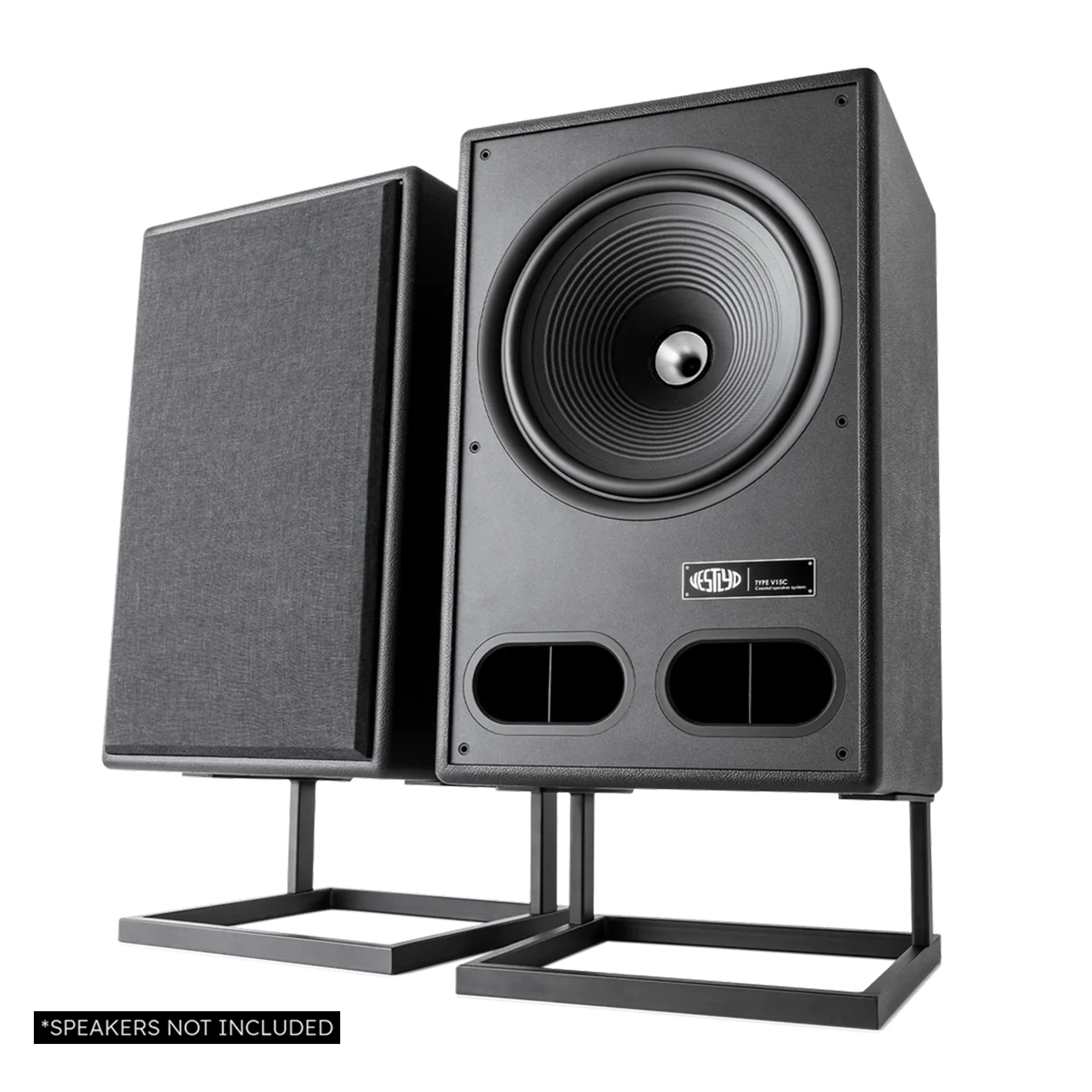 Vestlyd Black Speaker Stands (Pair) - Image 3
