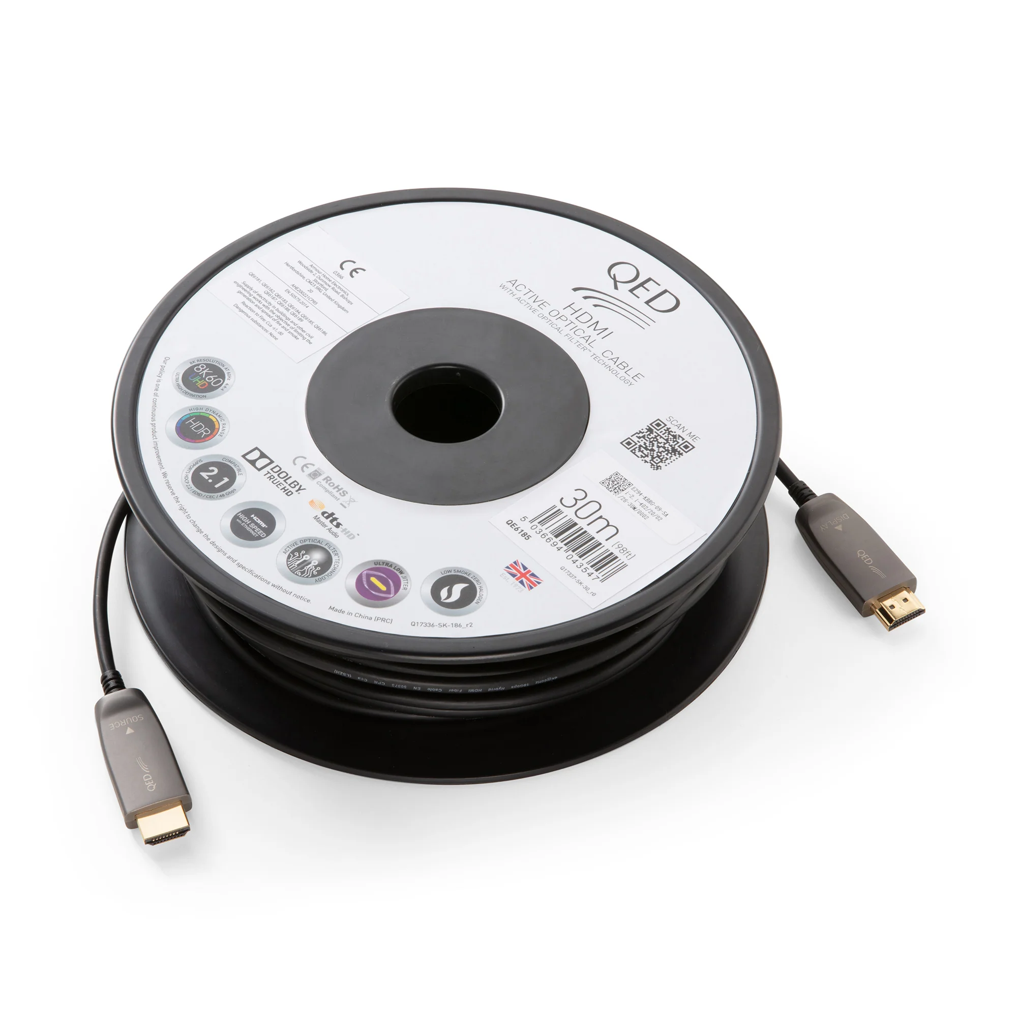QED Performance Active Optical HDMI Cable - Image 4