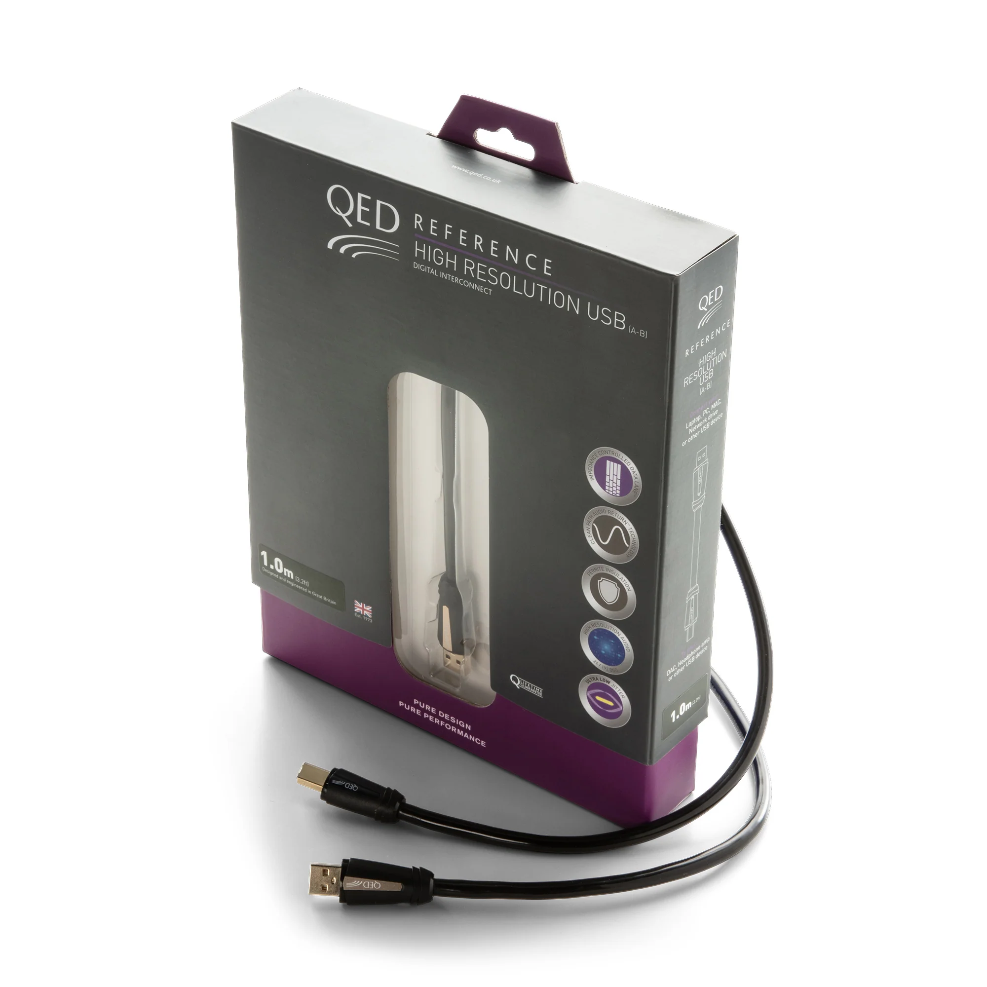 QED Reference Hi-Res USB A-B Cable - Image 2