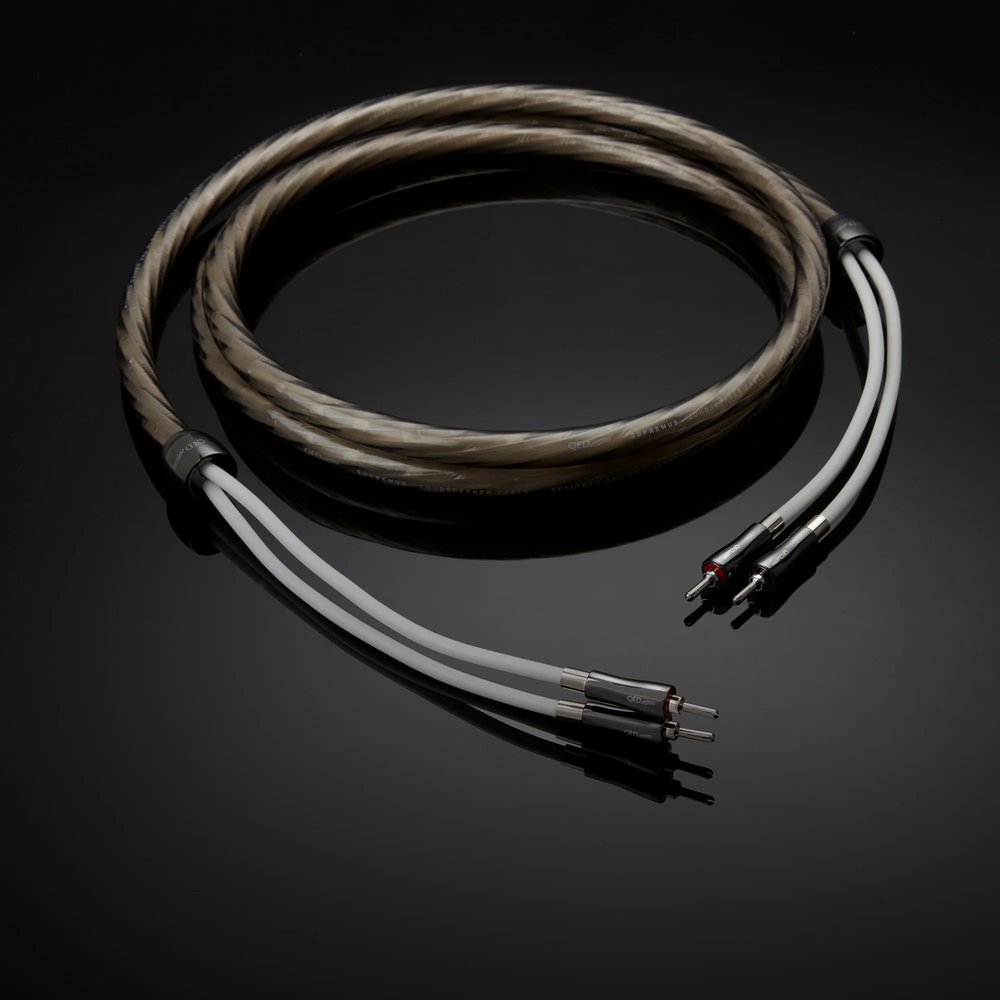 QED Supremus Zr Speaker Cable Banana Pair - Image 8