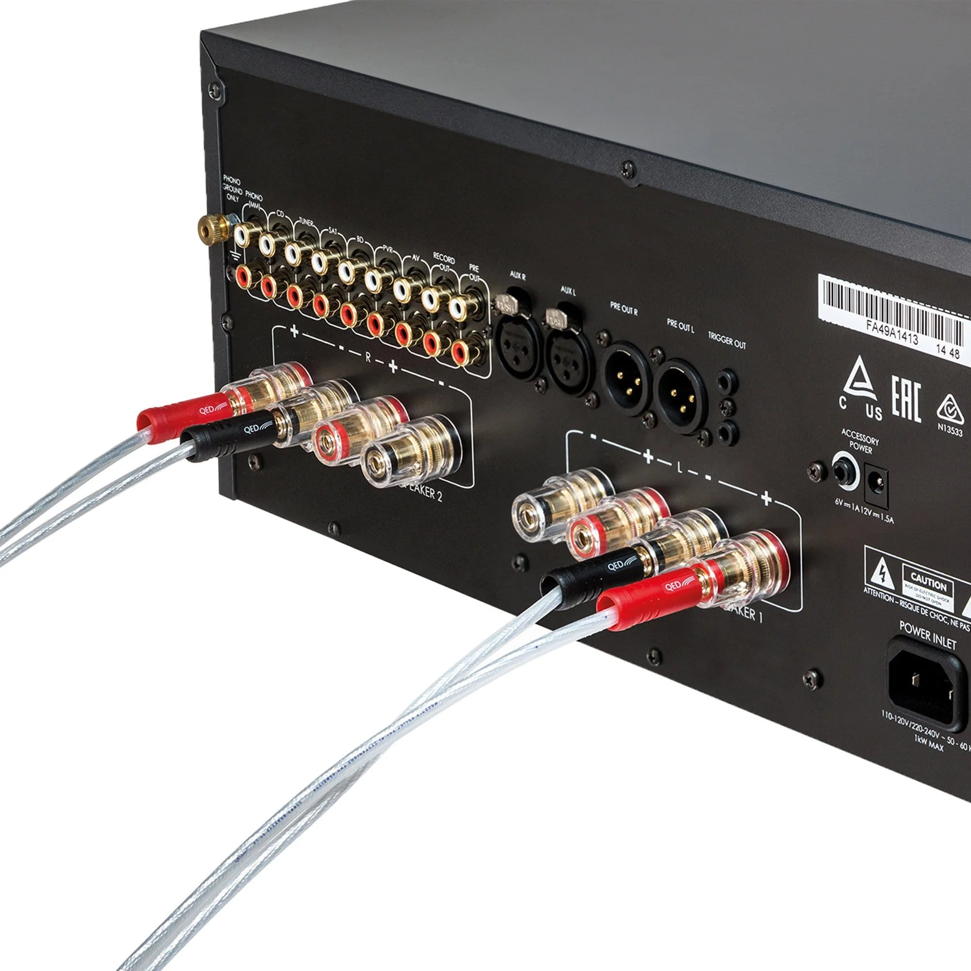 QED XT25 Speaker Cable Banana to Banana Pair - Image 4