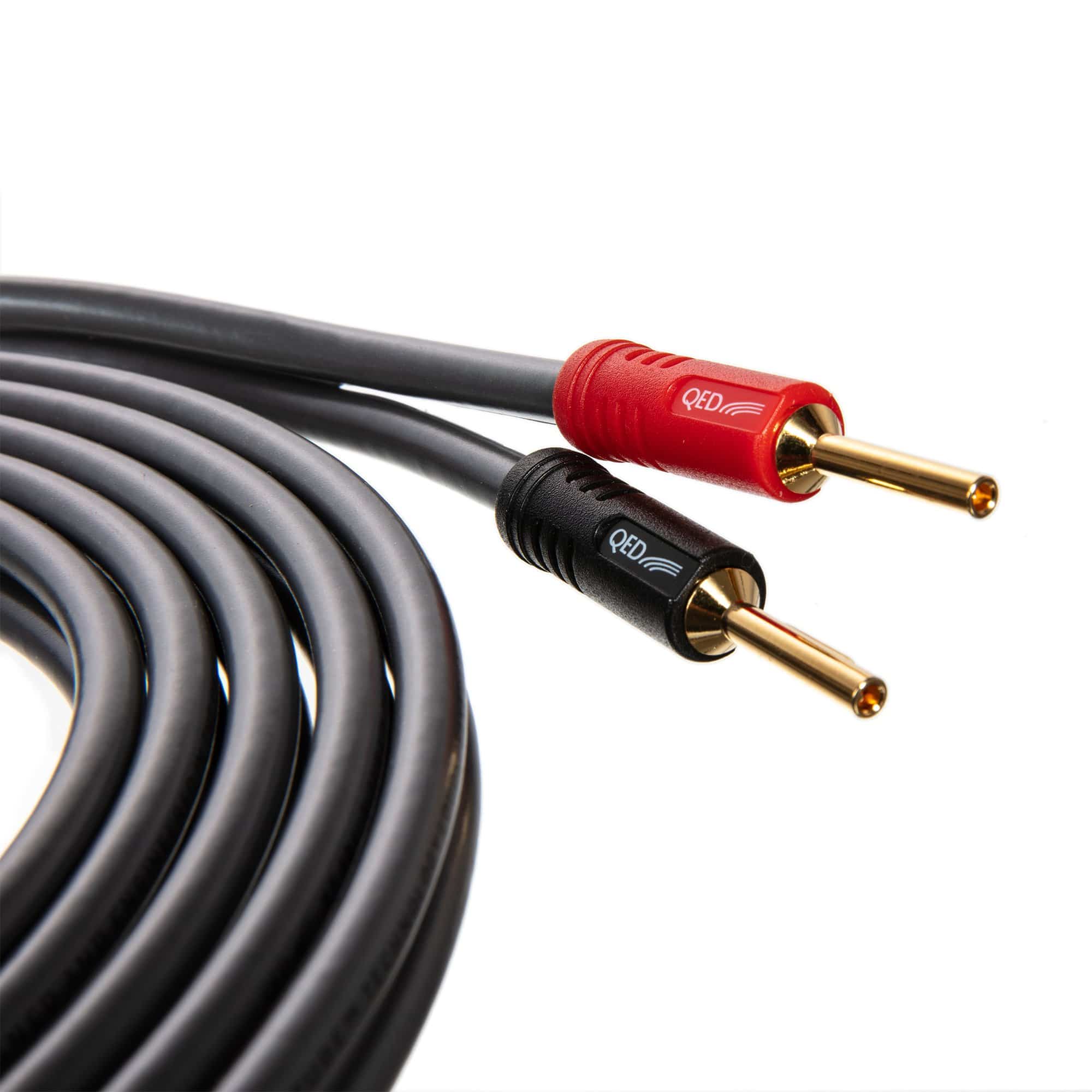 QED XT40i Speaker Cable Banana to Banana Pair - Image 2