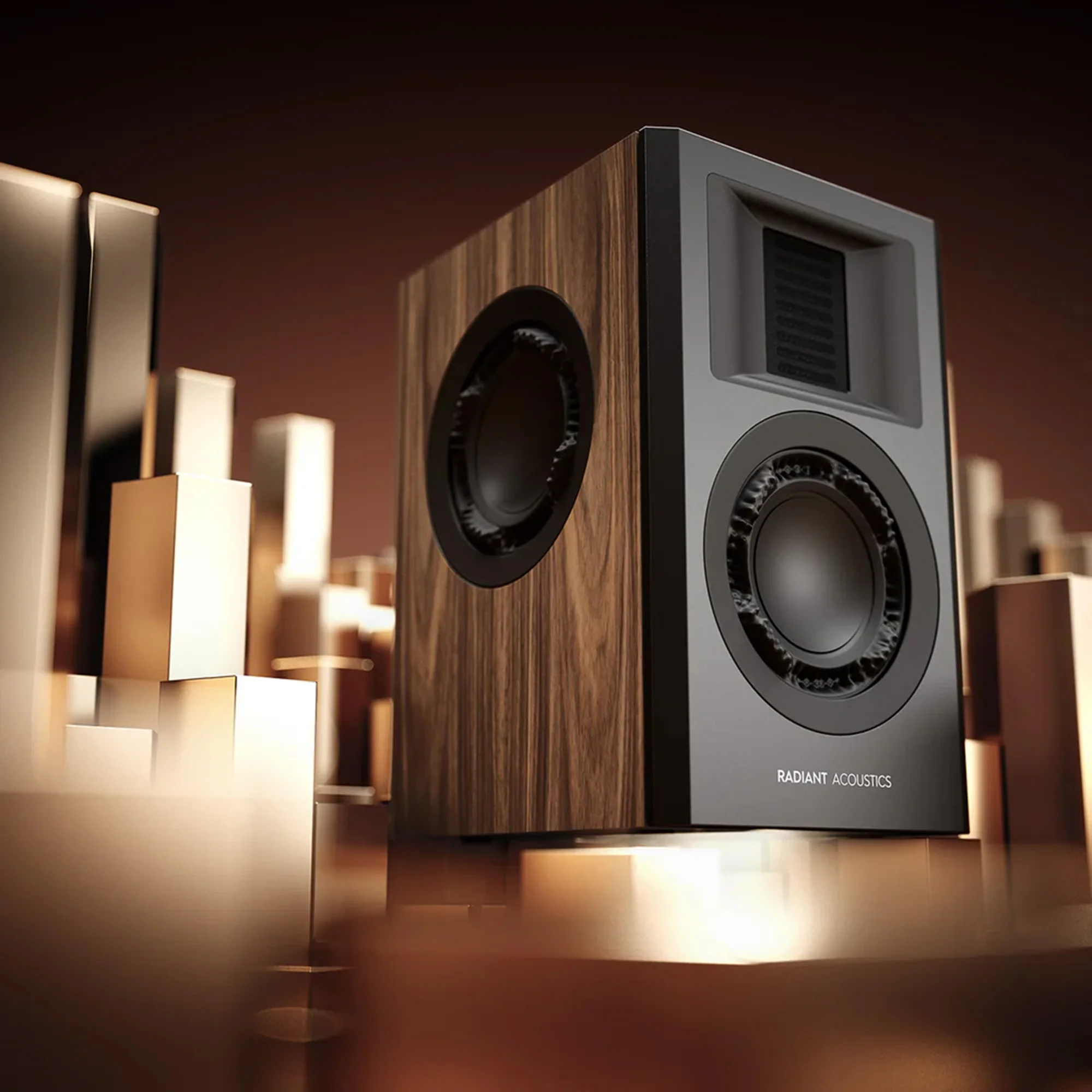 Radiant Acoustics Clarity 4.2 Bookshelf Speakers - Image 12