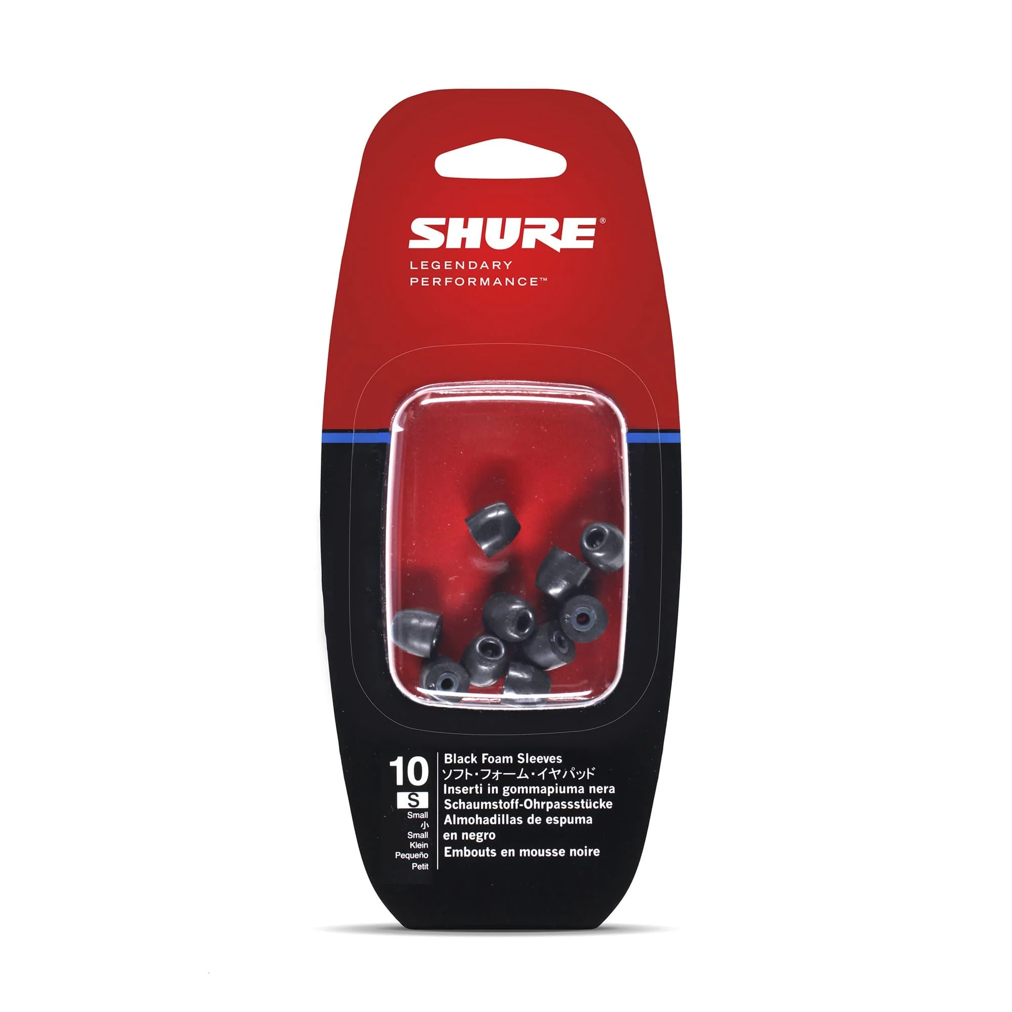 Shure Black Foam Sleeves for SE Series (5 Pairs)