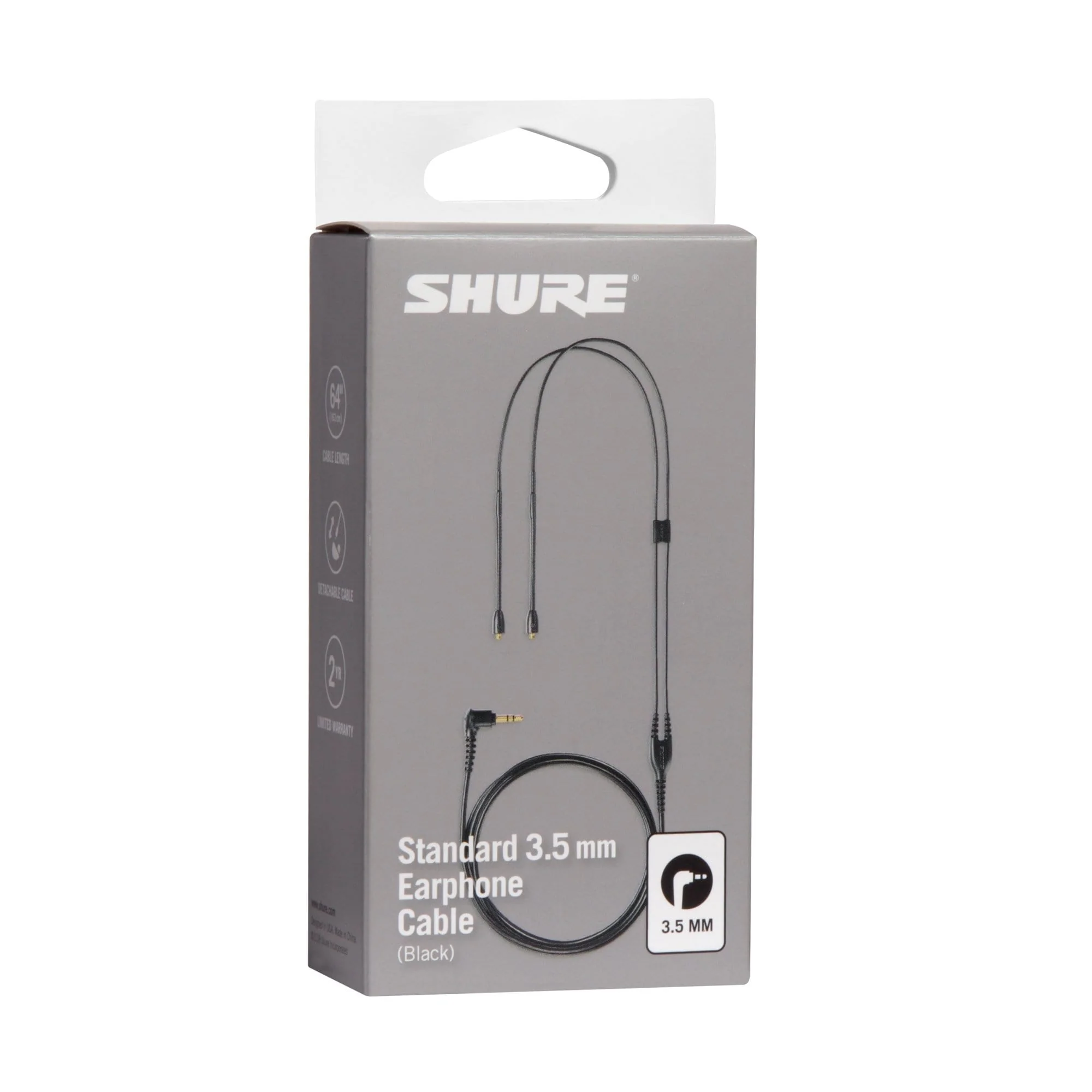 Shure EAC64BK Replacement Cable for SE215/315/425/535 - Image 2