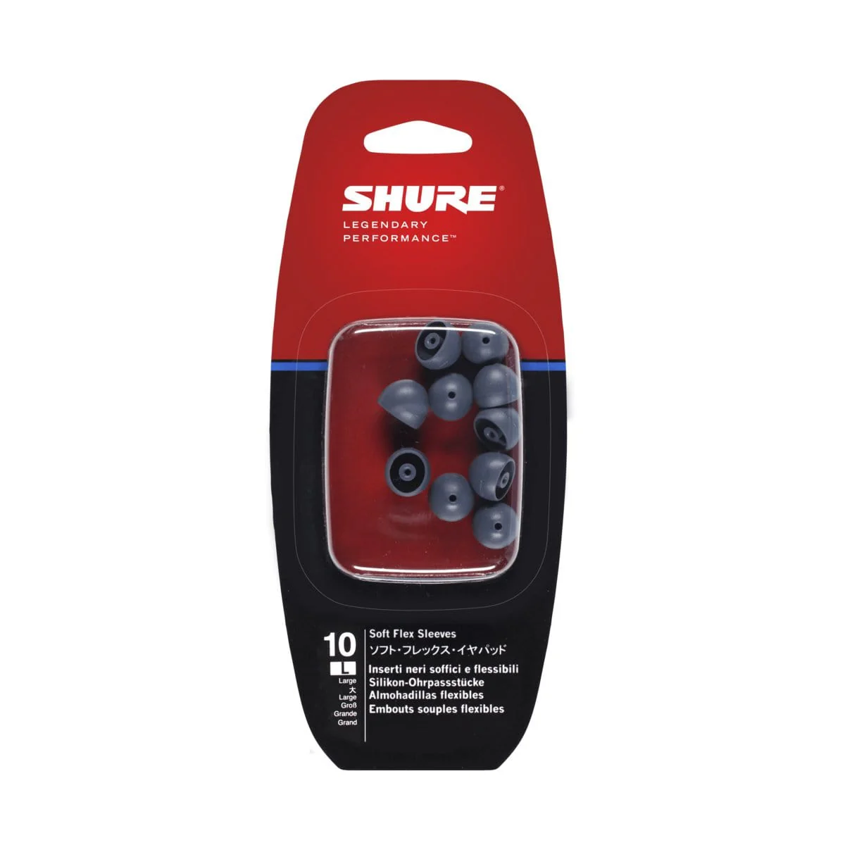 Shure EASFX Soft Flex Replacement Tips (5 Pairs)