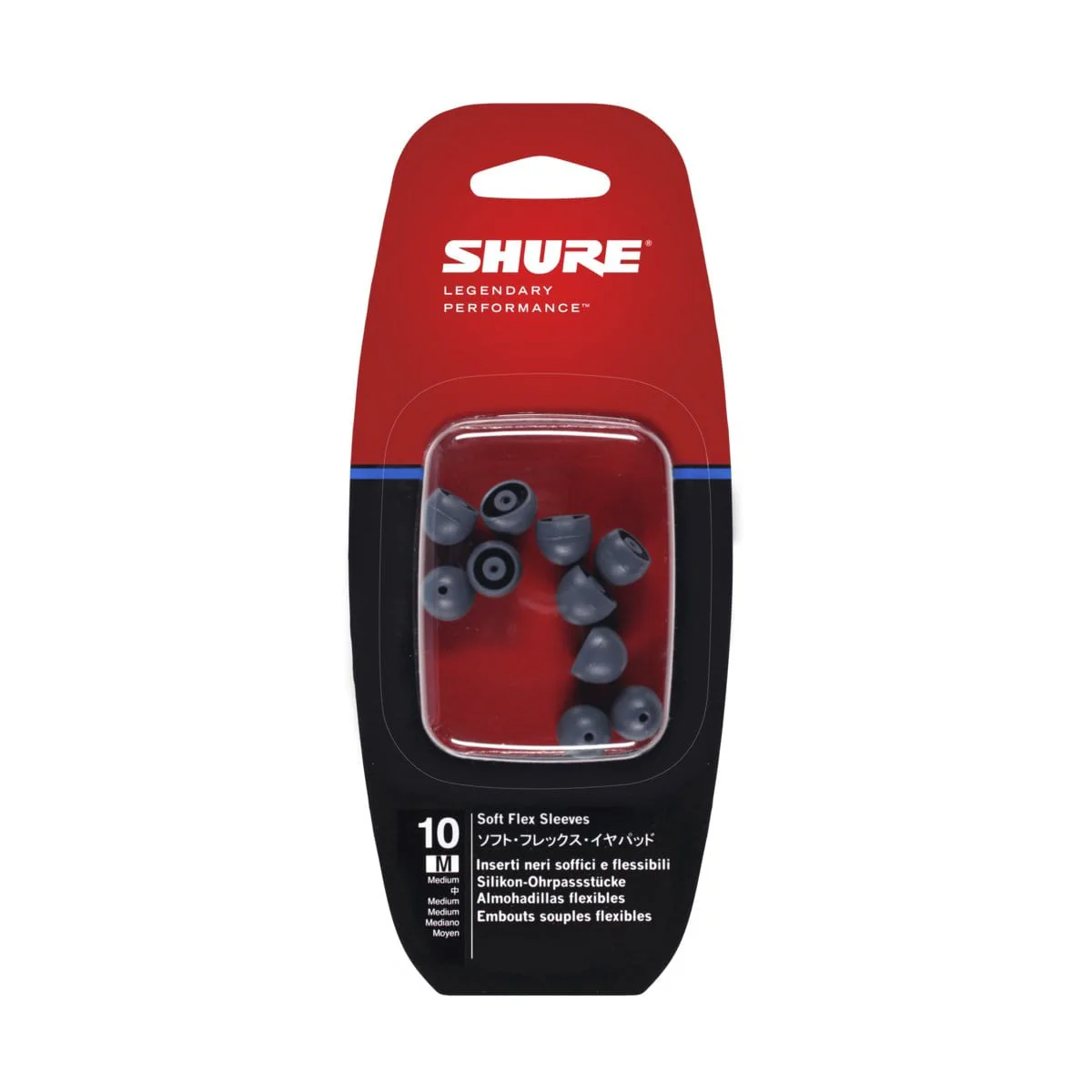 Shure EASFX Soft Flex Replacement Tips (5 Pairs) - Image 2