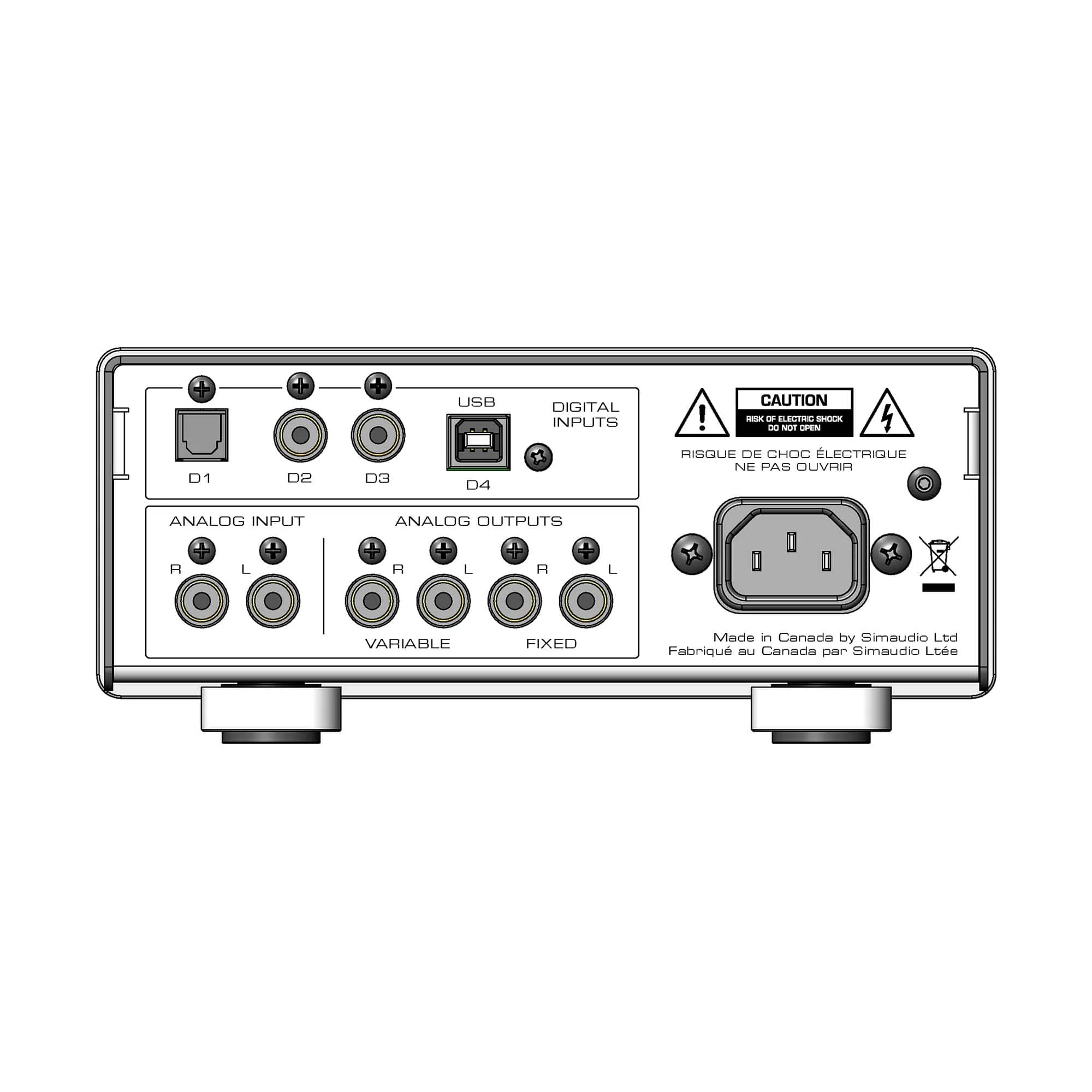 Simaudio MOON 230HAD Headphone Amplifier & DAC - Image 4