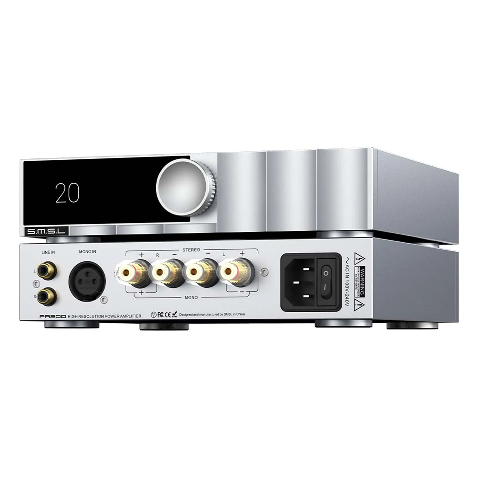 SMSL Audio PA200 Power Amplifier - Image 2