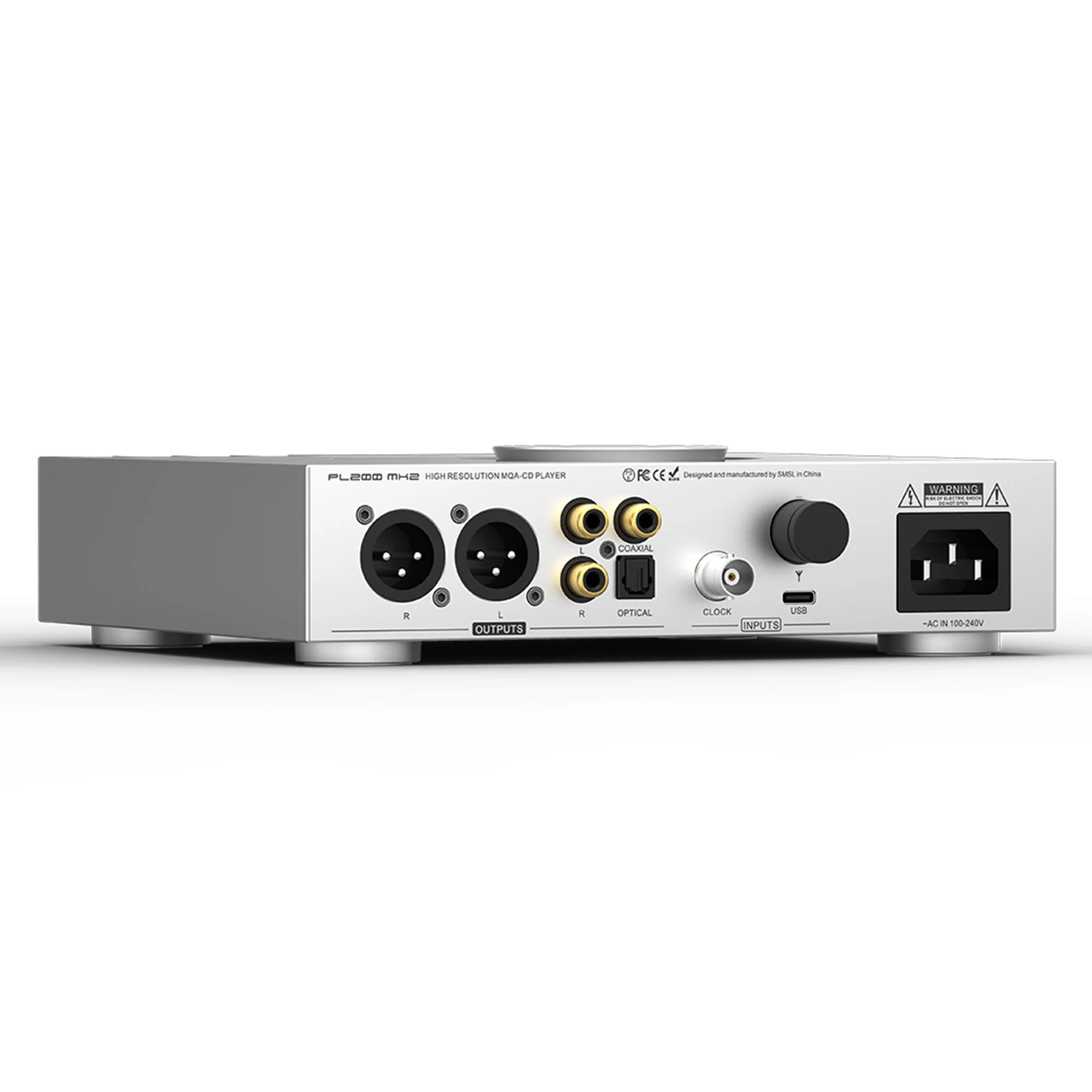 SMSL Audio PL200 MK2 CD Player, DAC & AMP - Image 4